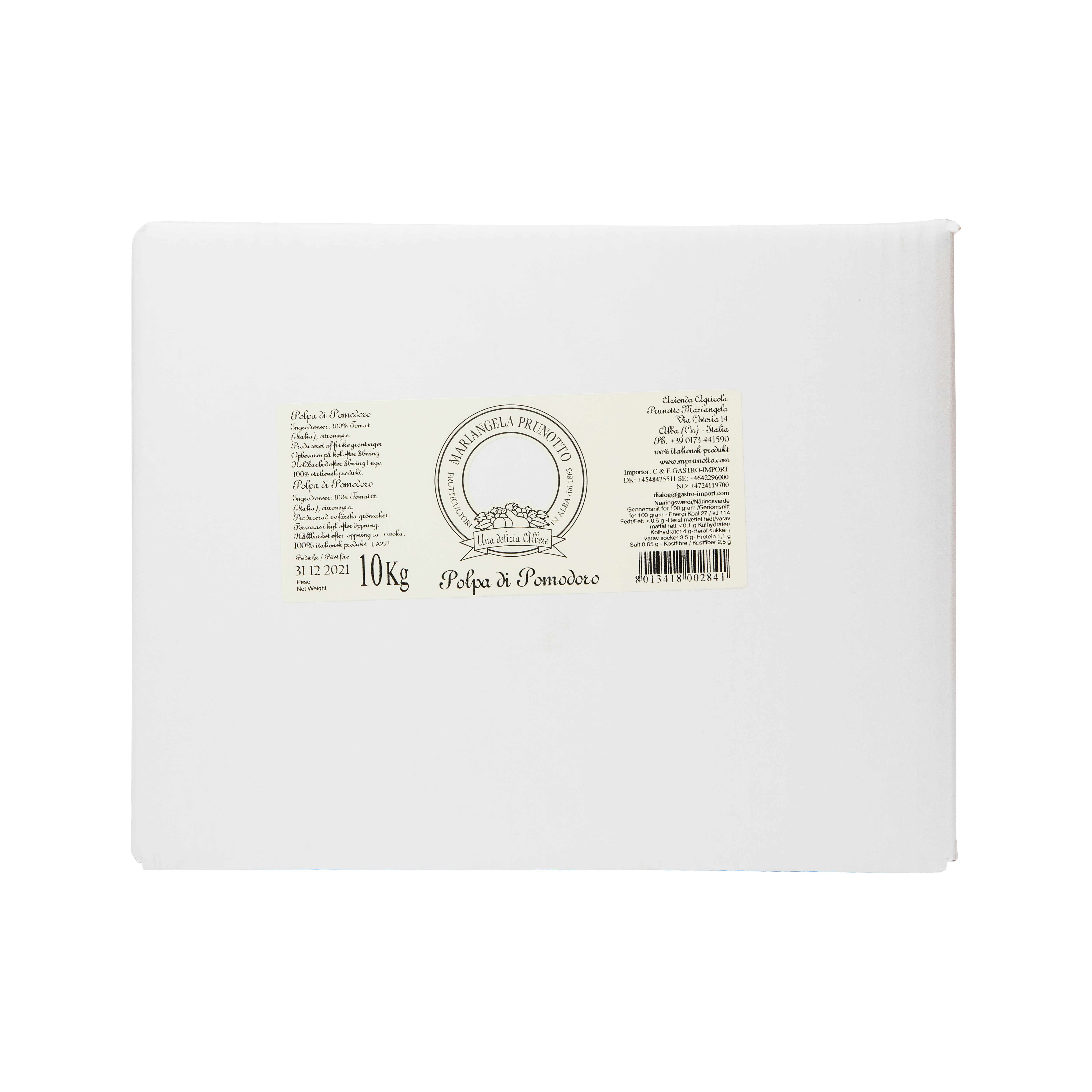 Prunotto Polpa di Pomodoro 10kg Prunotto Polpa di Pomodoro 10kg