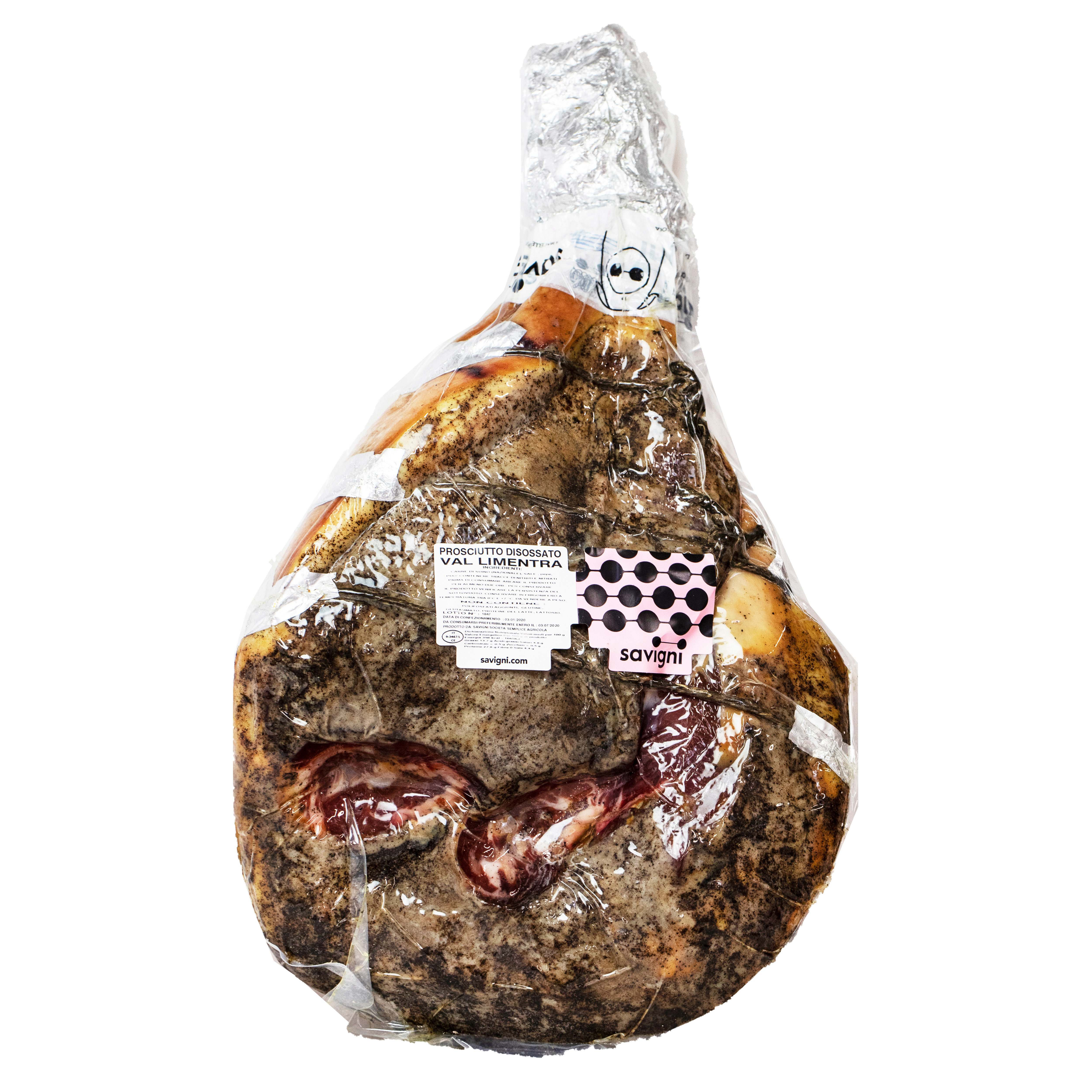 Savigni Prosciutto Val Limentra 8,5kg Savigni Prosciutto Val Limentra 8,5kg