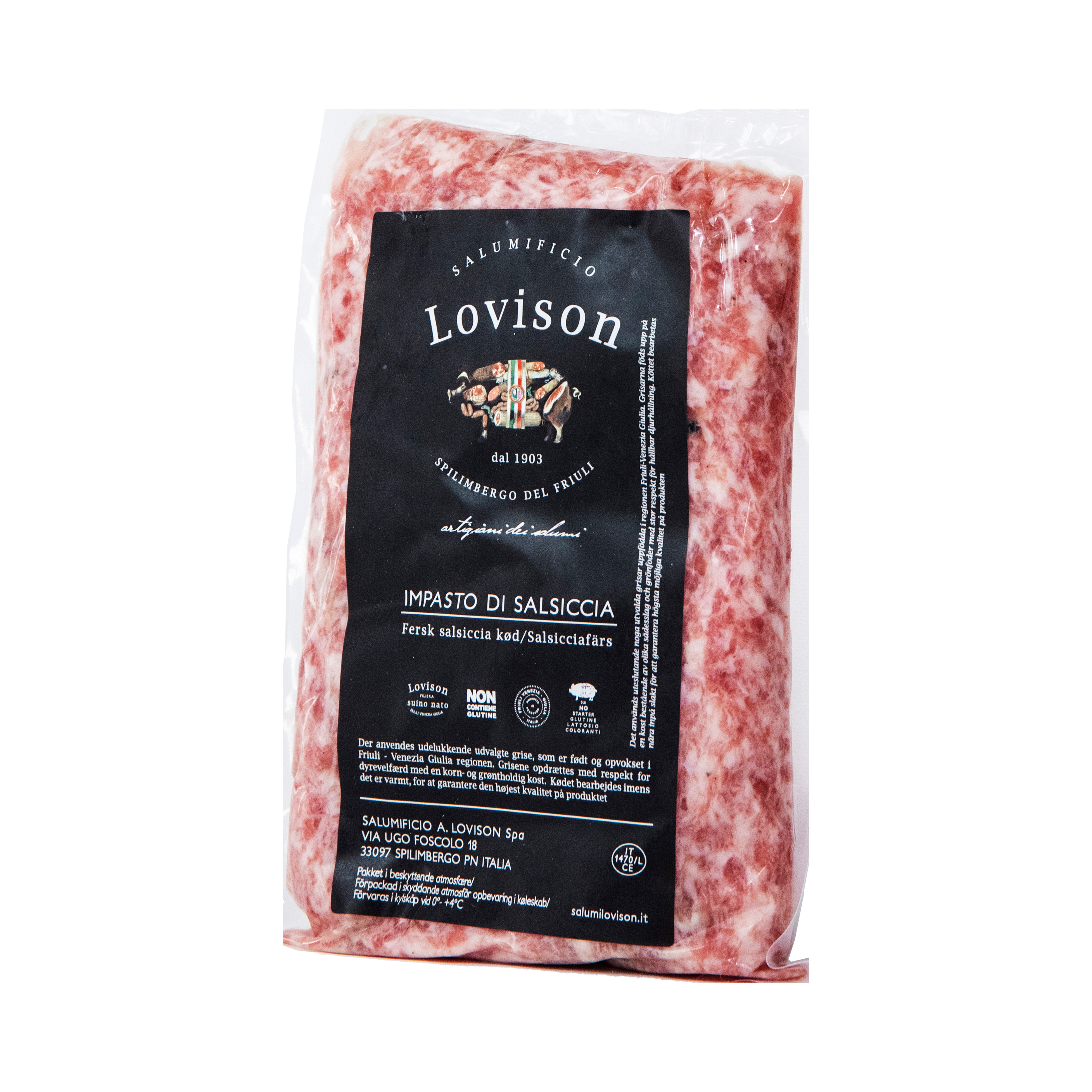 Salsicciafärs, Lovison 500 g