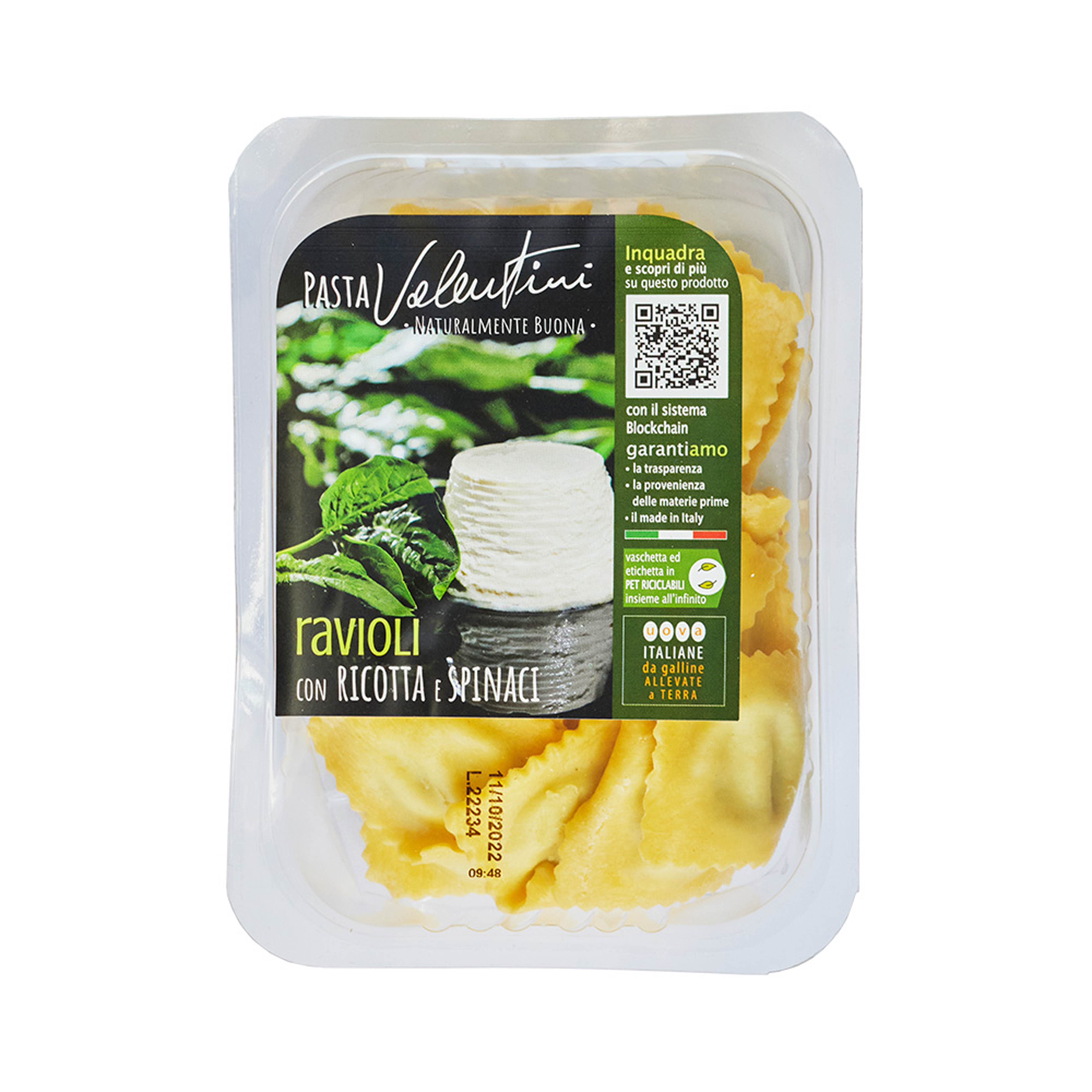 Valentini Ravioli ricotta spenat 250 g