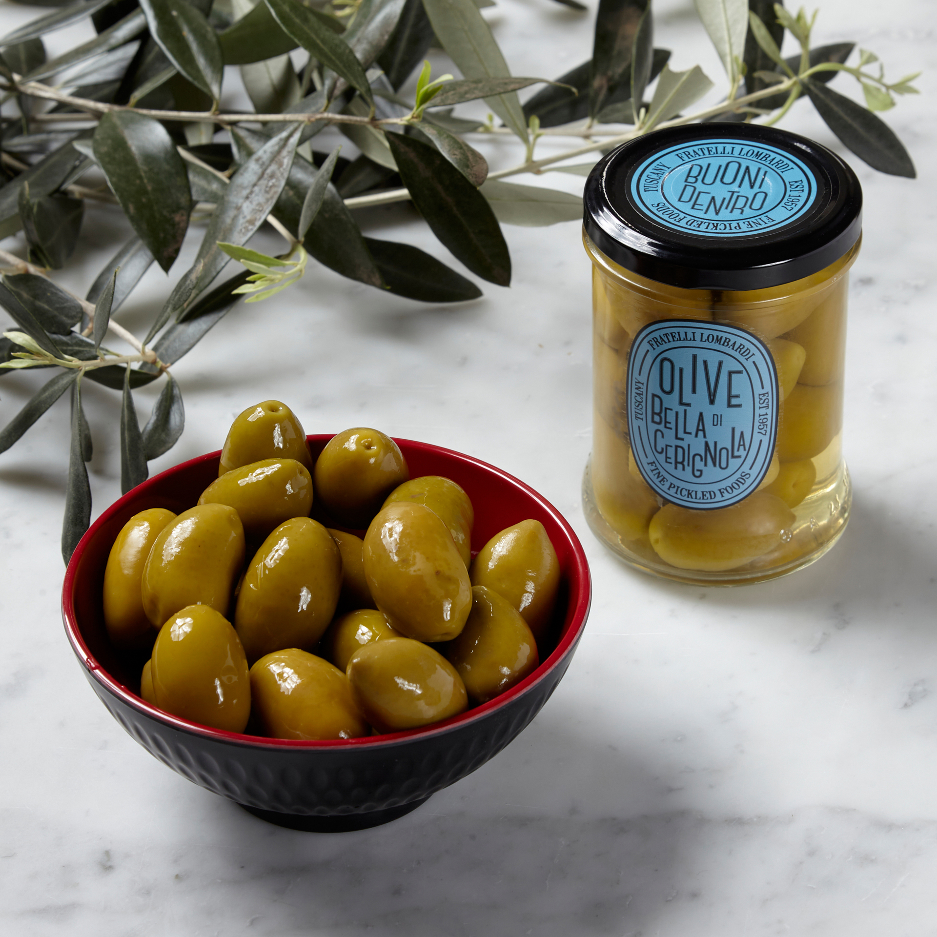 Oliver gröna Bella di Cerignola 280 g