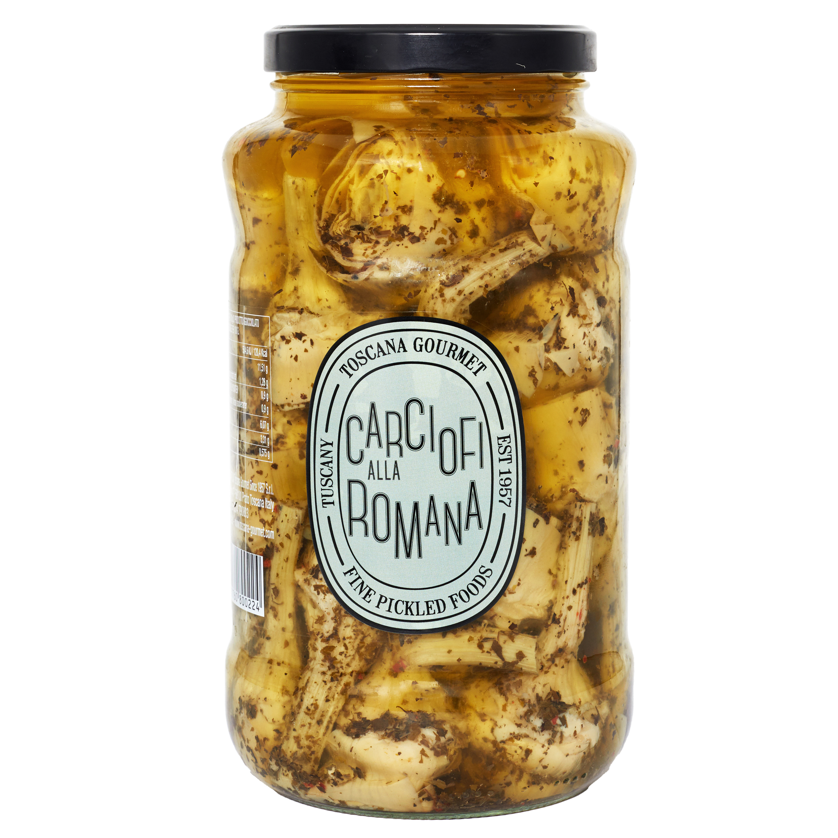 Kronärtskockor Romana, med stjälk 2,85 kg