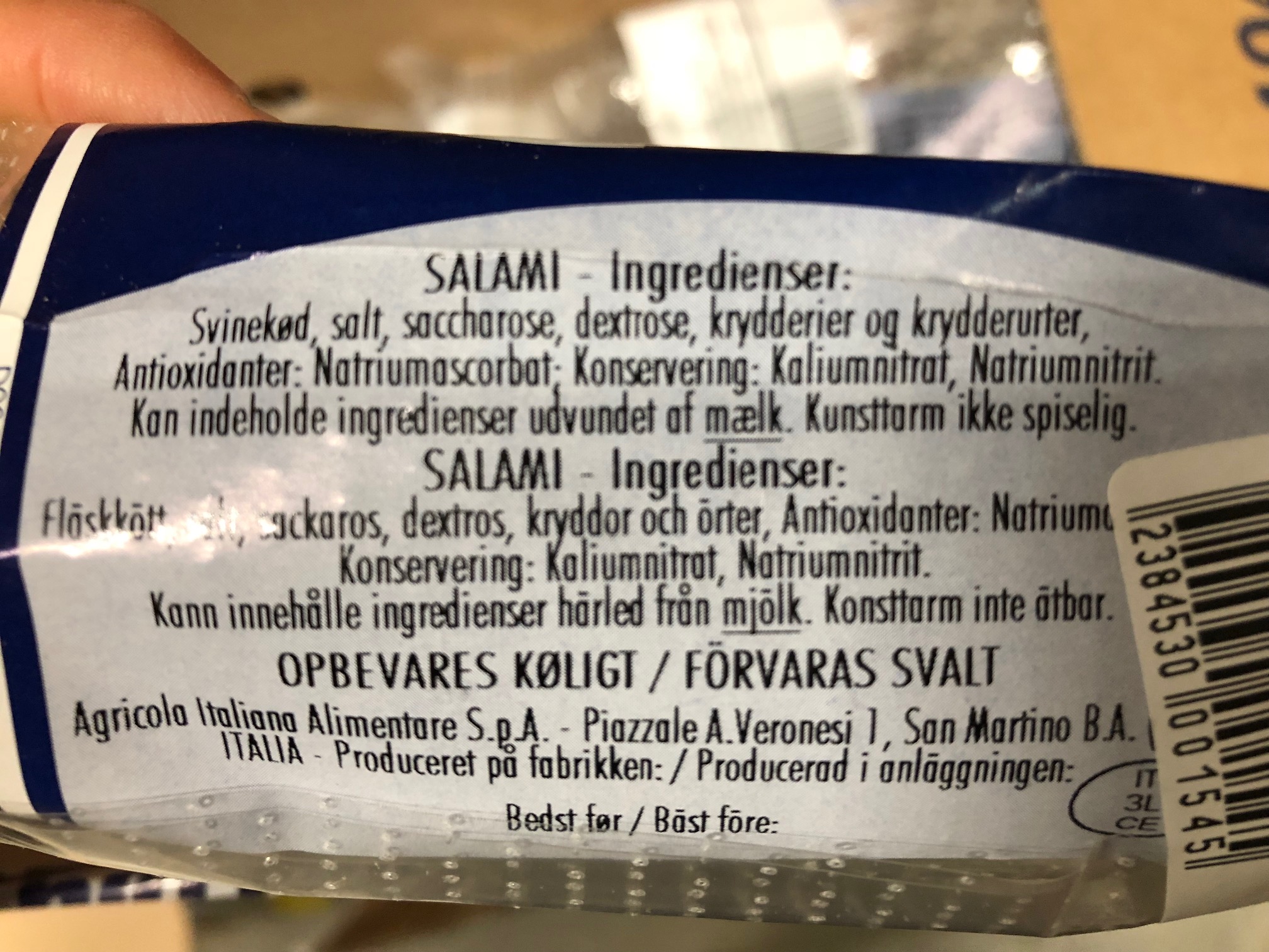 Salametto Campagnolo 150 g Salametto Campagnolo 150 g