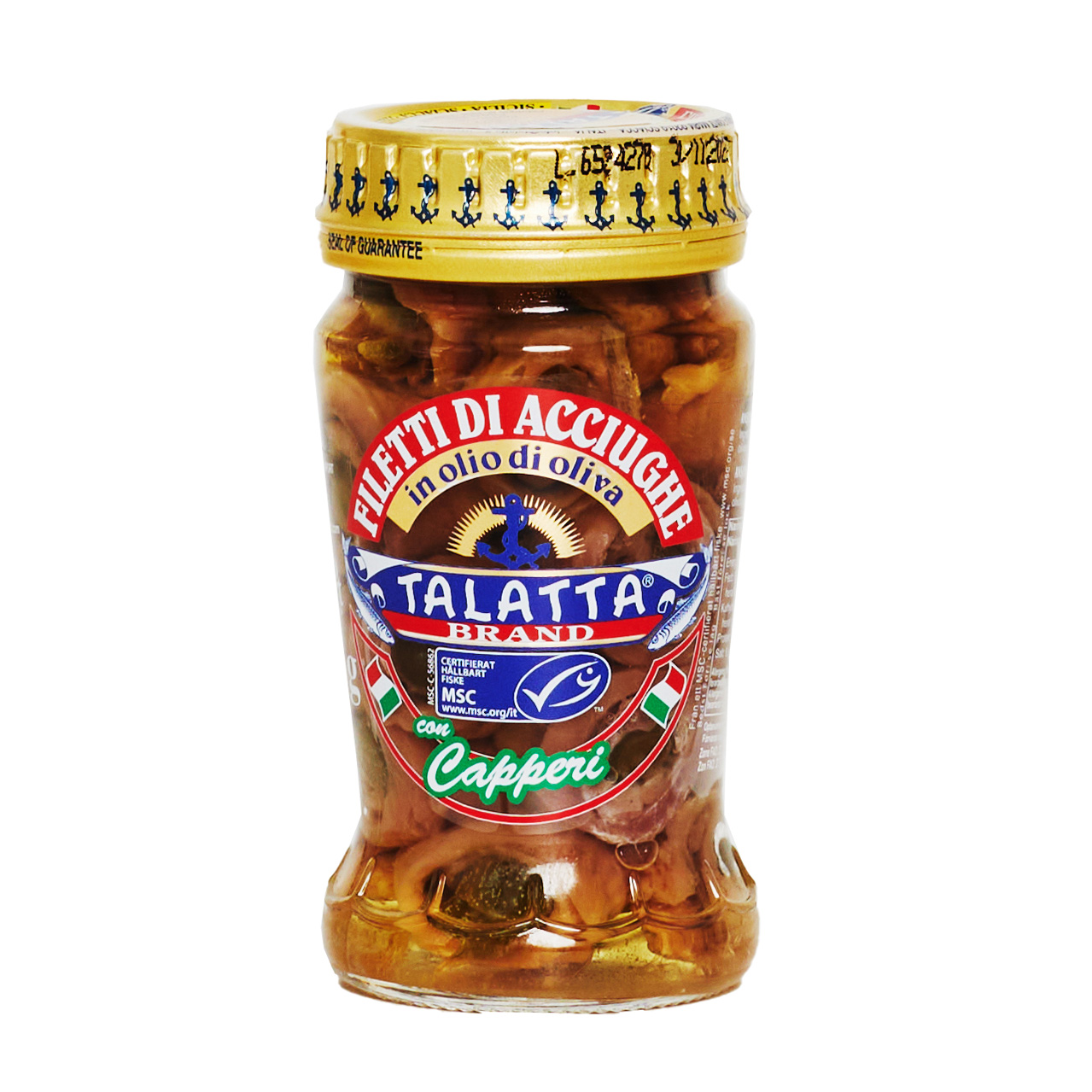 Sardeller med kapris 95 g