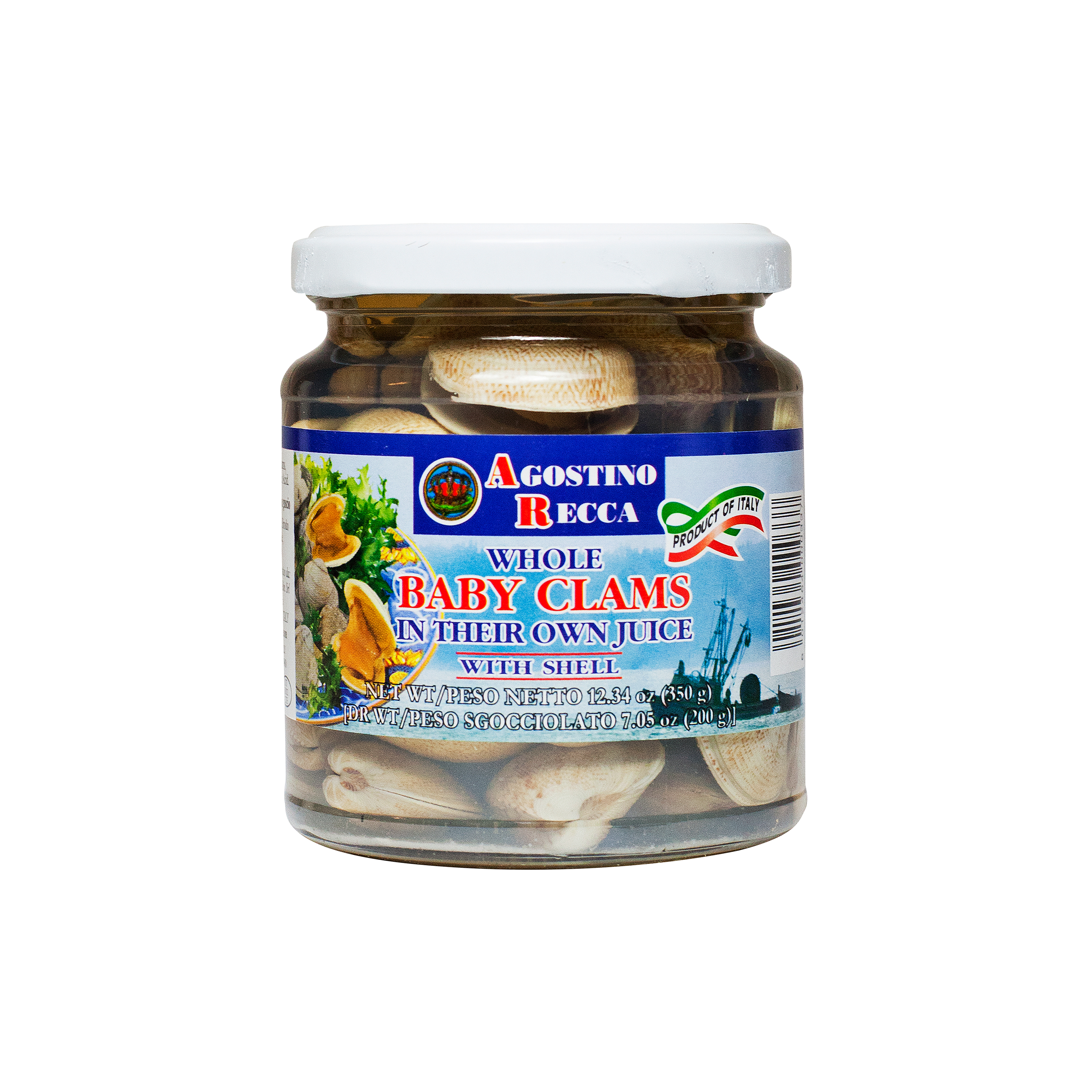 Vongole med skal 350g