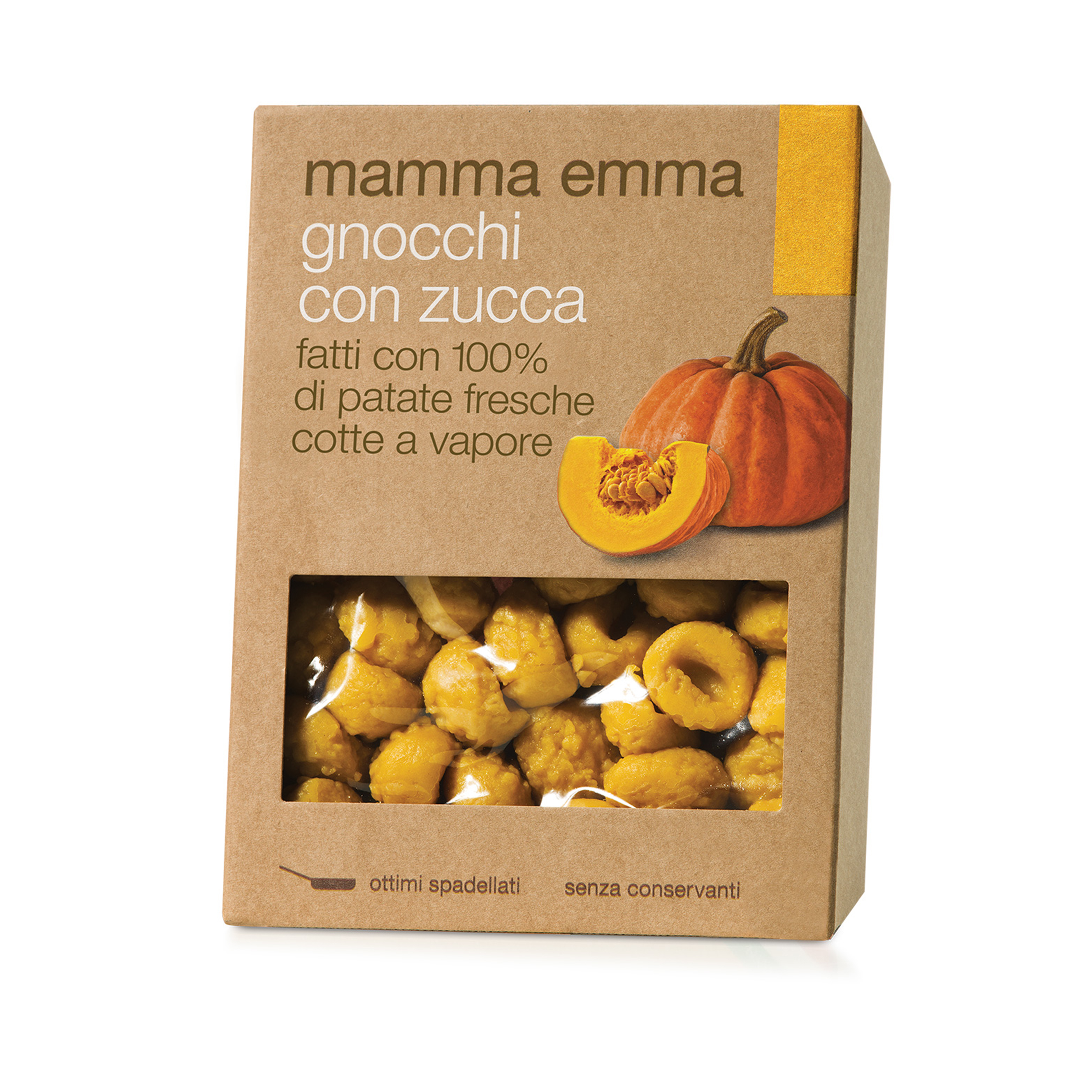 Gnocchi med pumpa 400g