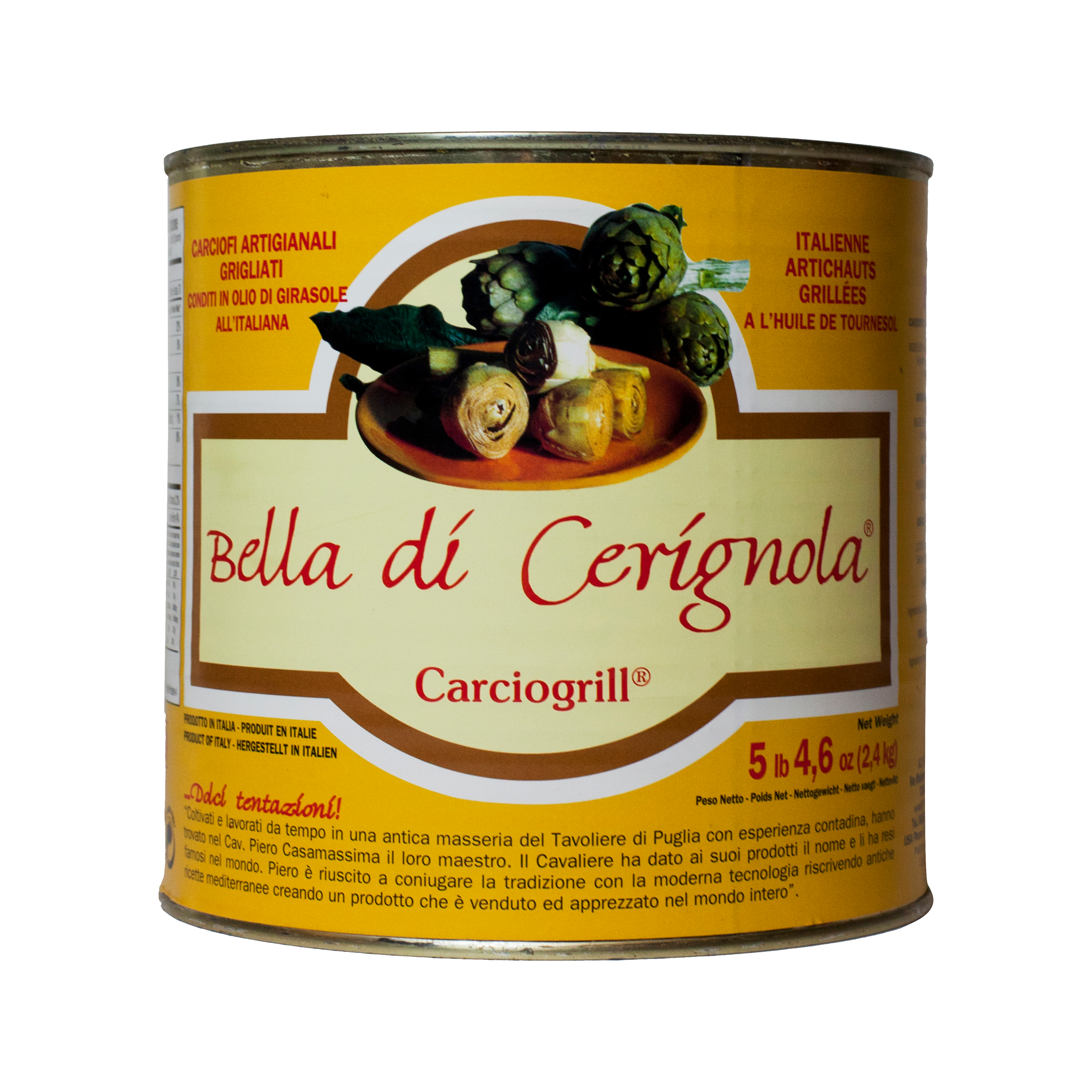 x Kronärtskockor, grillade 2.5 kg