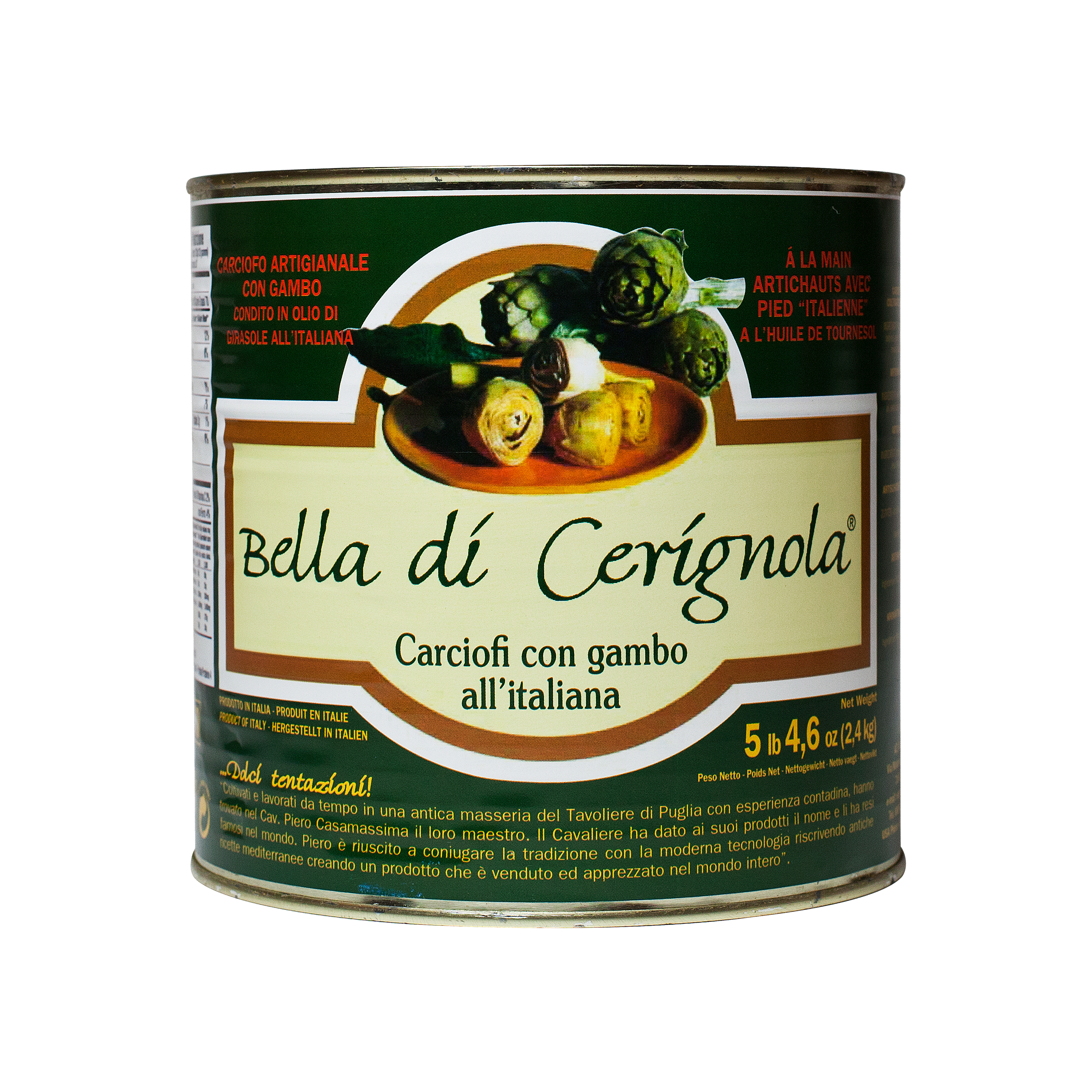 x Kronärtskockor med stjälk 2,5 kg