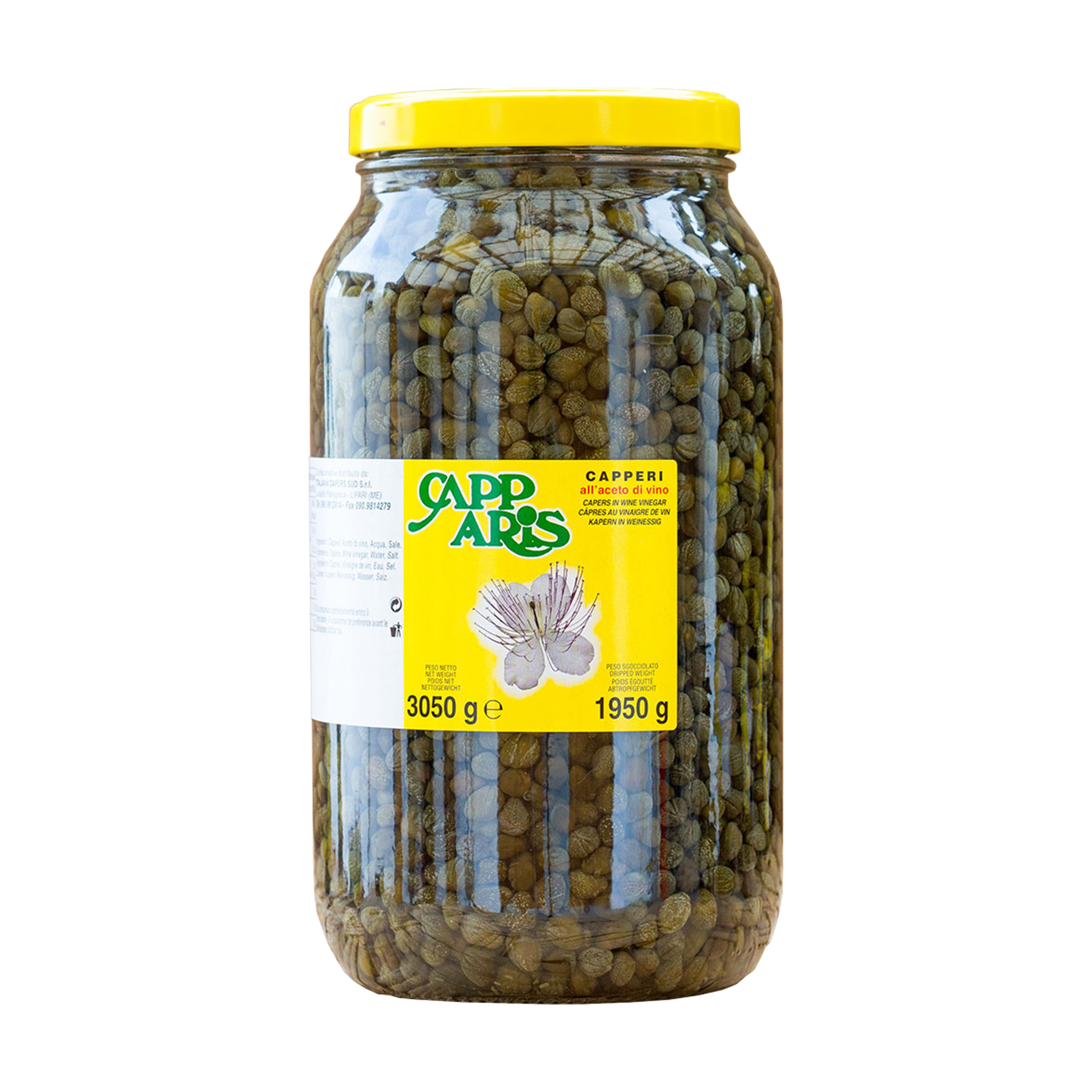 Kapris i vinäger, stora 3 kg Kapris i vinäger, stora 3 kg