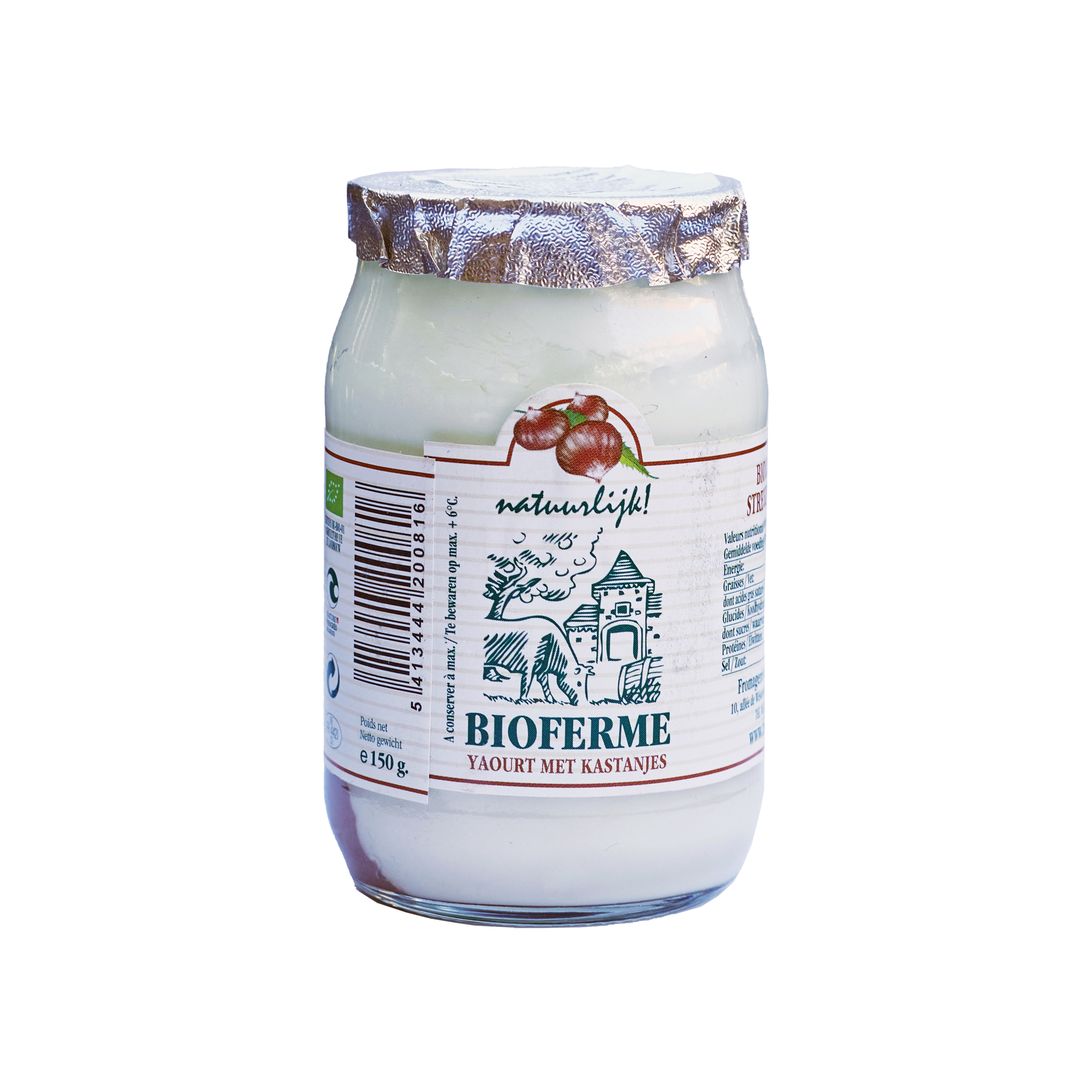 Yoghurt med kastanj 150 g EKO
