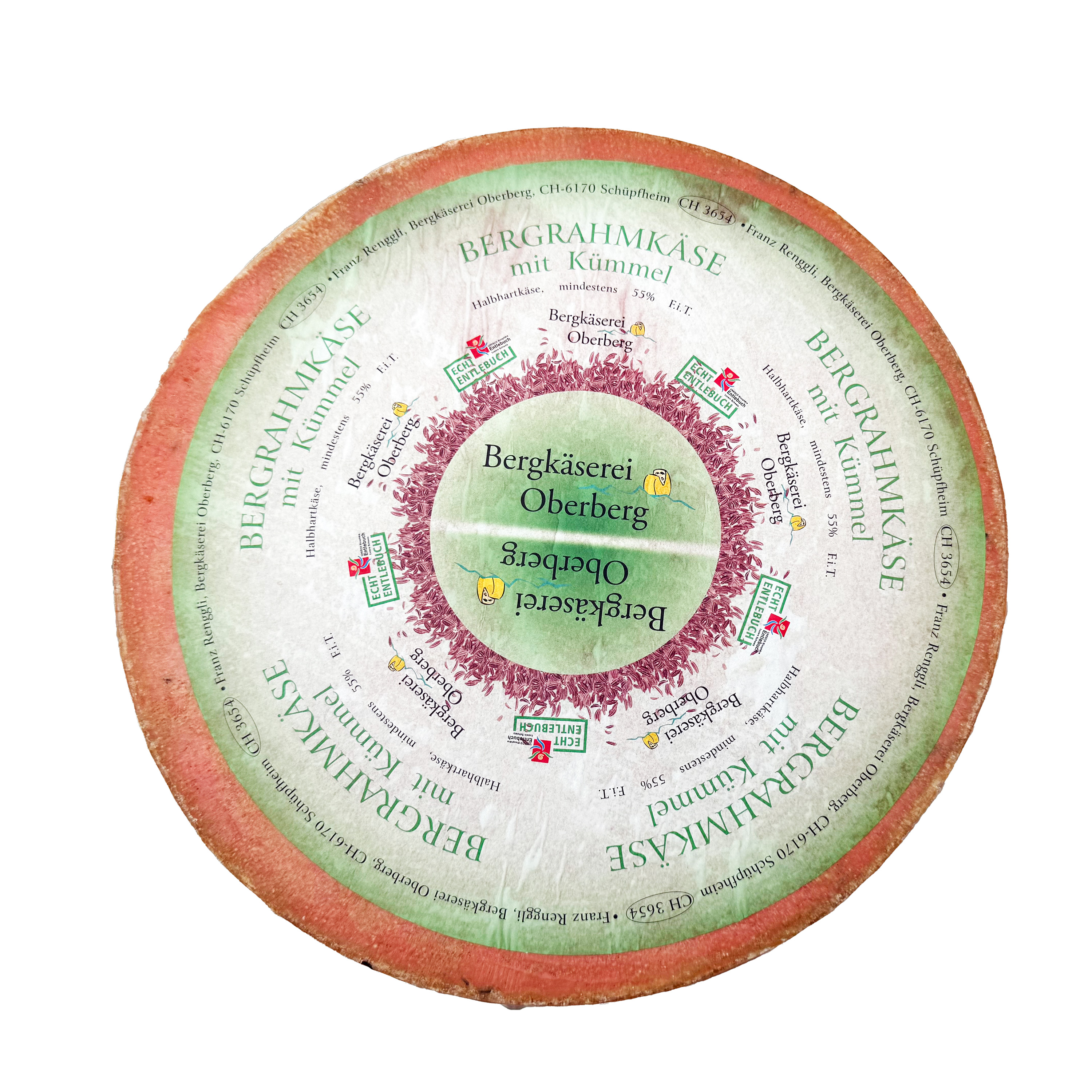 Bergrahmkäse kummin ca. 4 kg