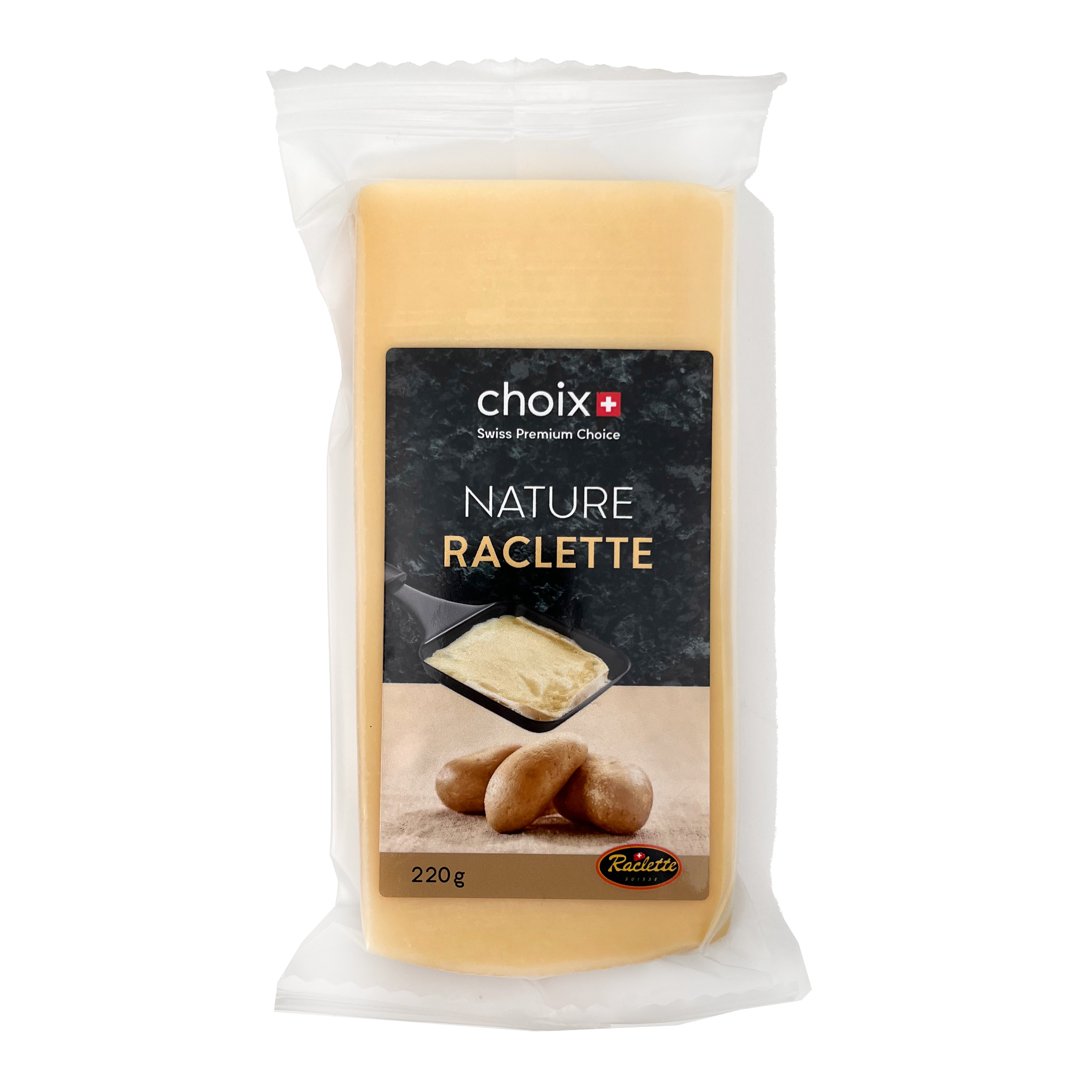 Raclette nature Choix 220 g Raclette nature Choix 220 g