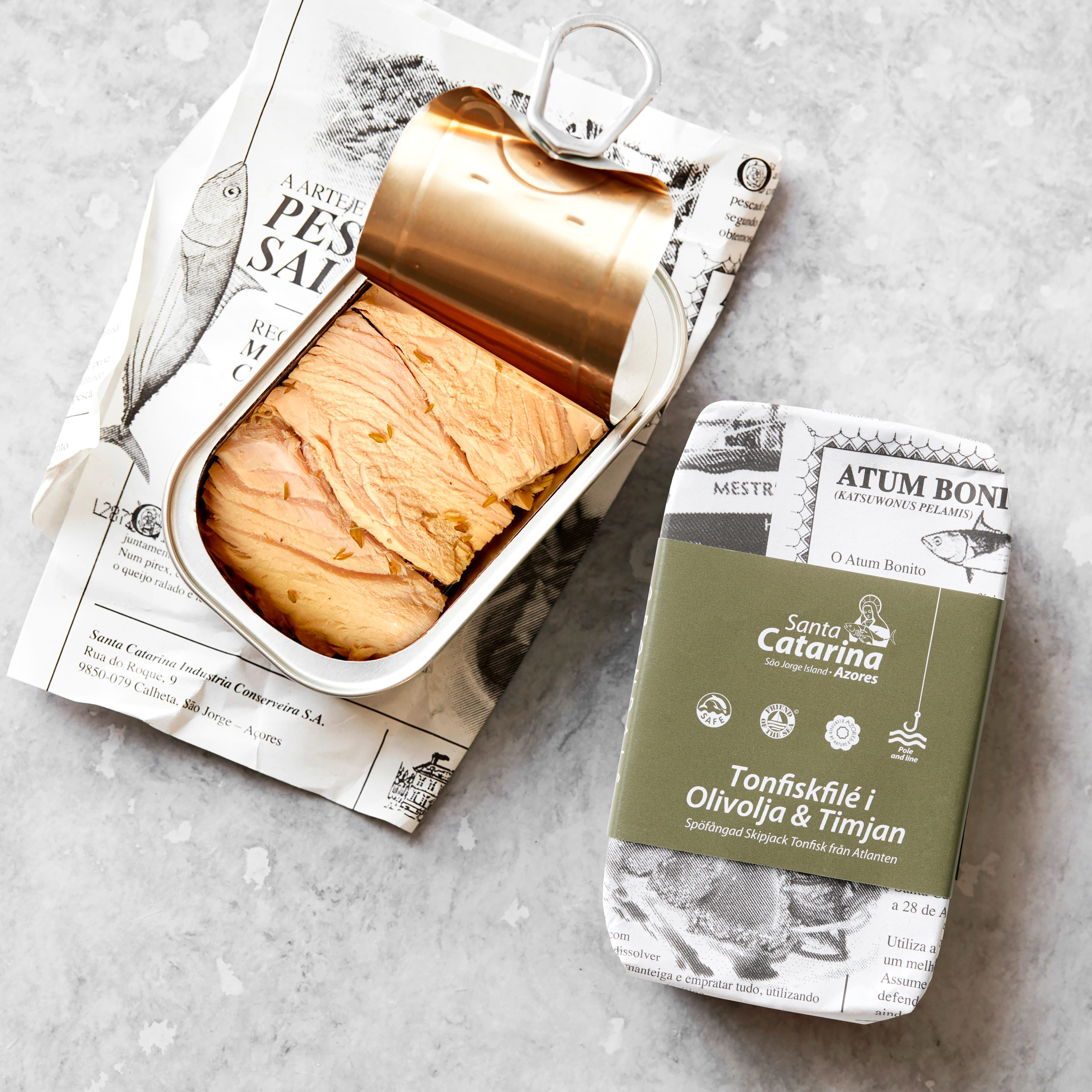 Tonfisk i olivolja med timjan 120 g