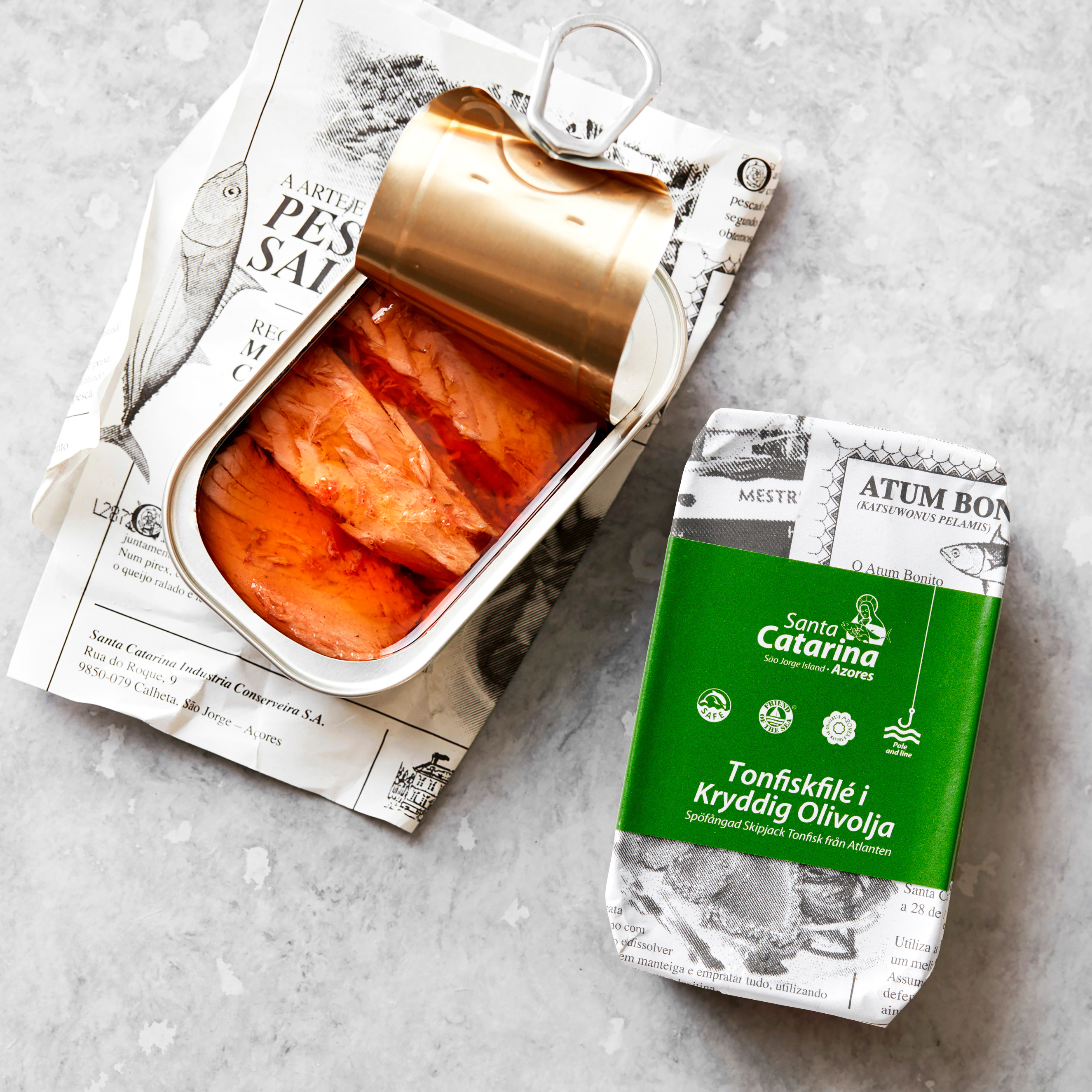 Tonfisk i medelhavskryddad olivolja  120 g