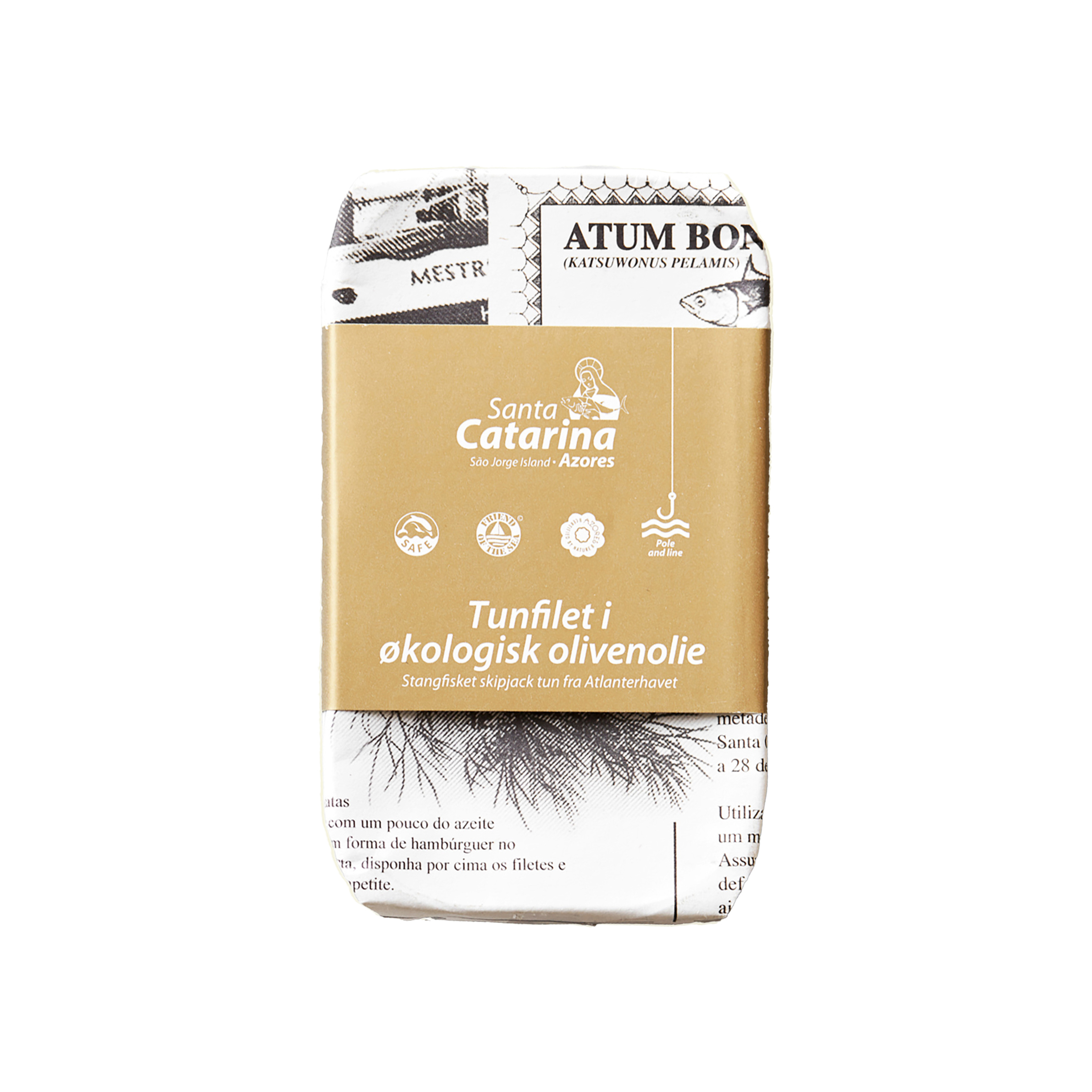 Tonfiskfilé i ekologisk olivolja 120 g