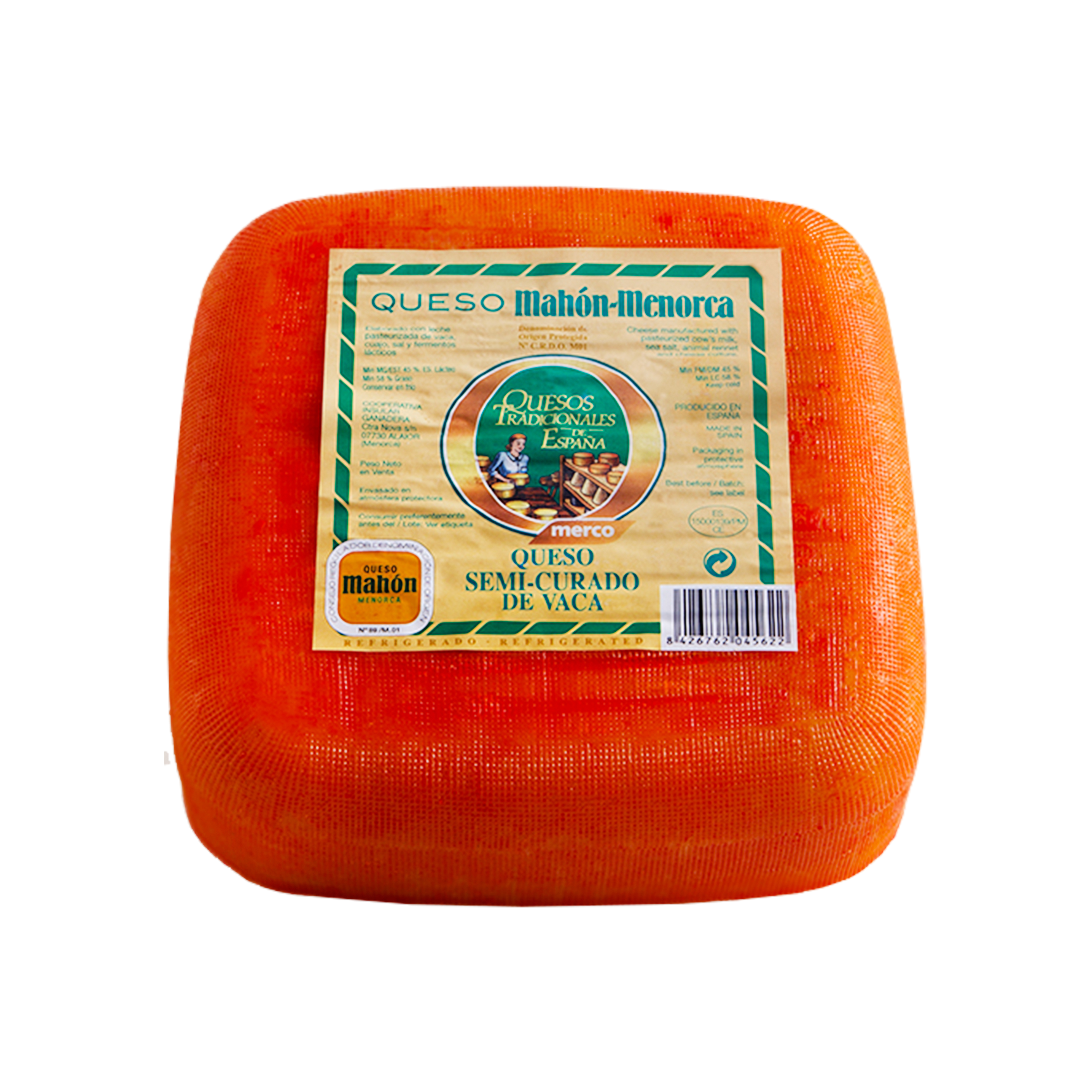 Mahon DOP semi curado 2,4 kg Mahon DOP semi curado 2,4 kg