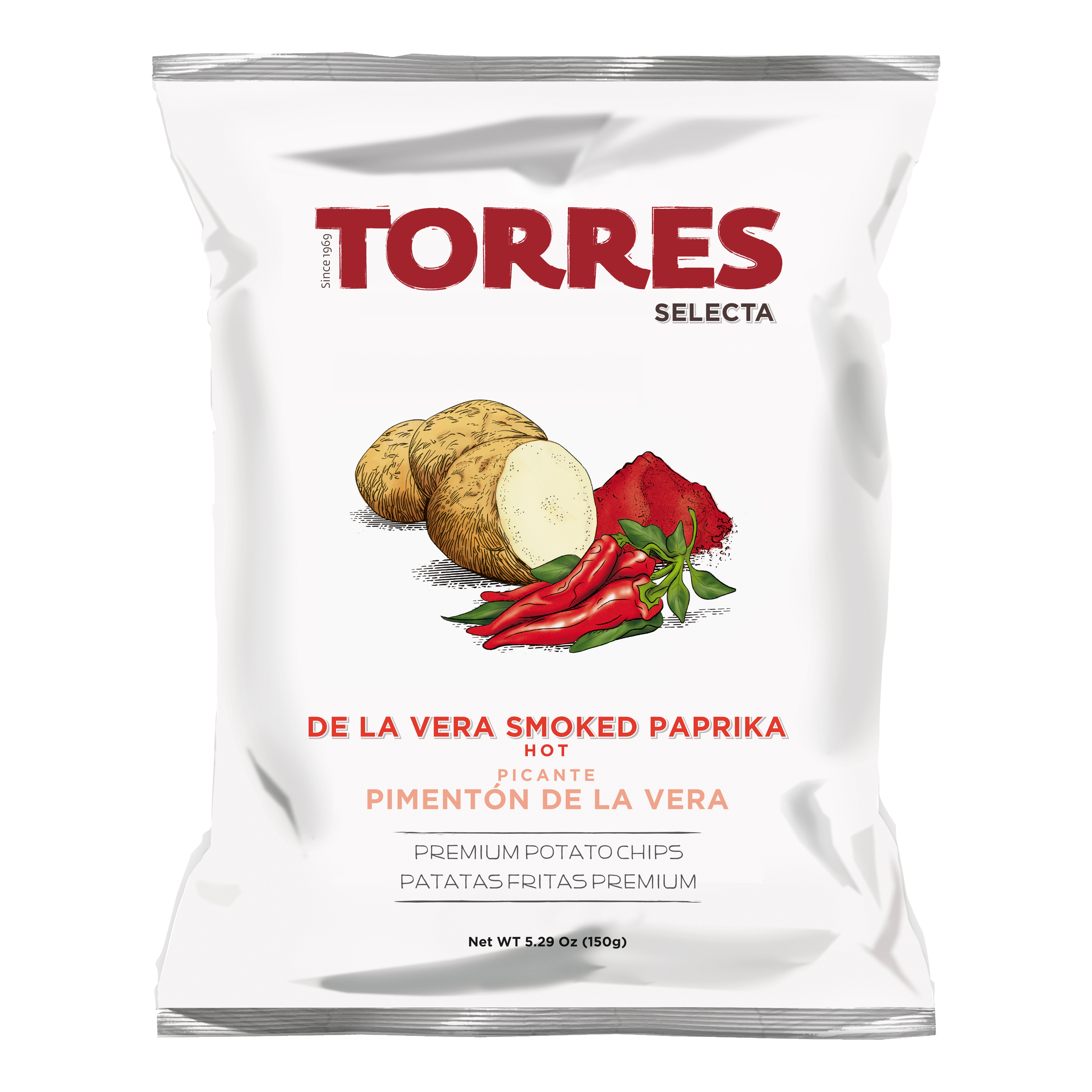 Chips pimentón de la Vera 150g Chips pimentón de la Vera 150g