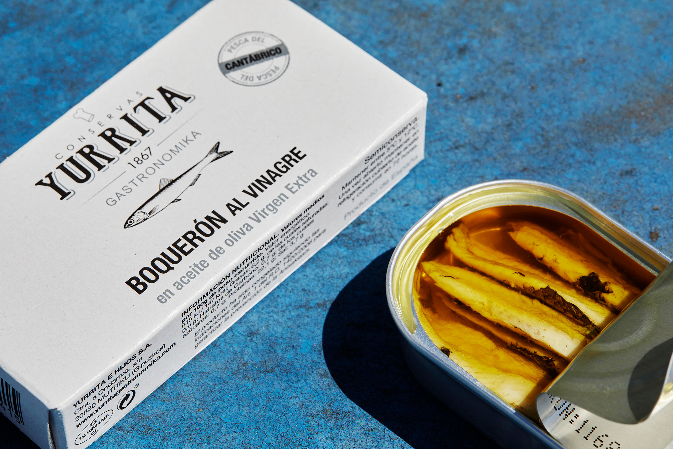 Yurrita Boquerones fr. Biscayabukten 50g