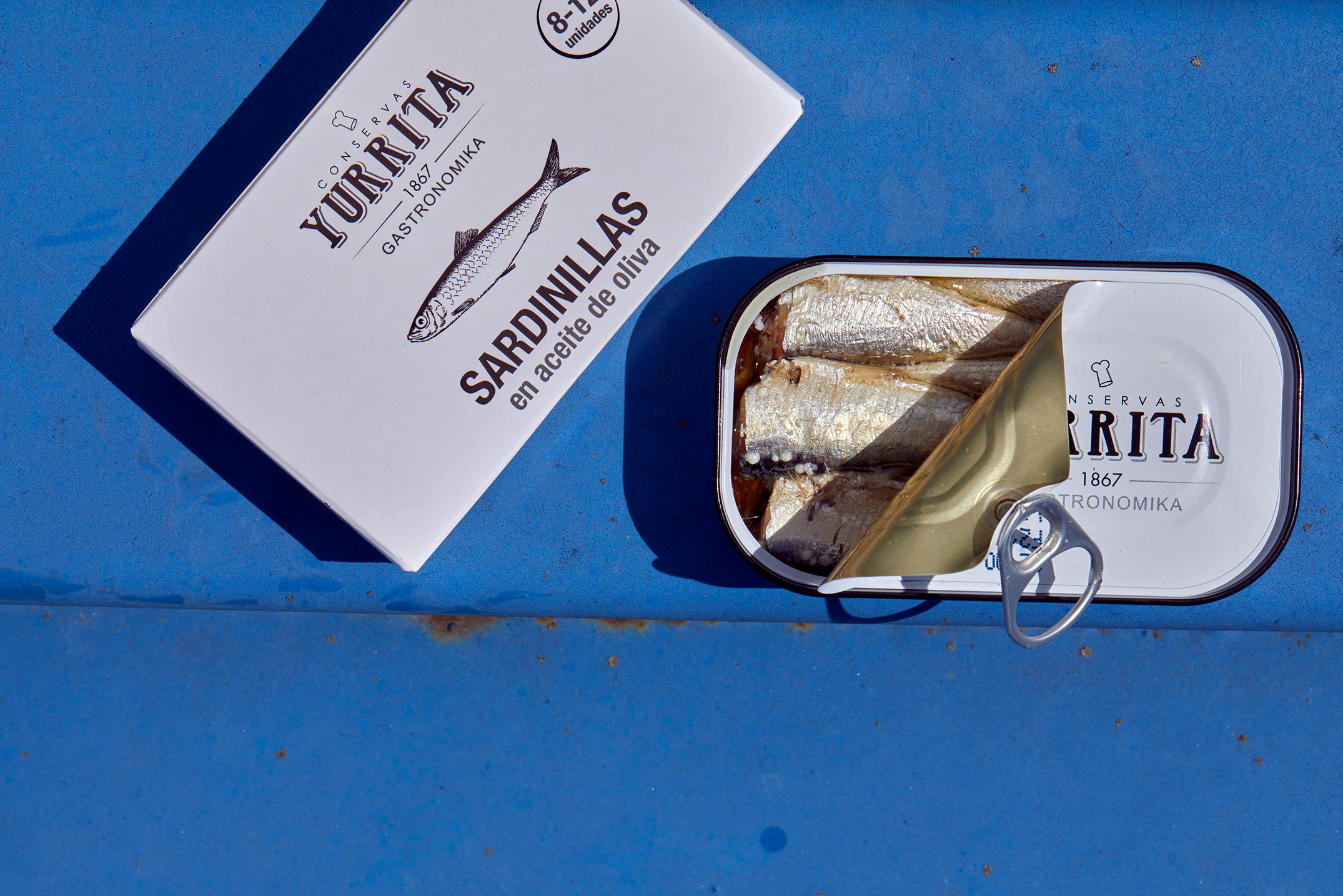 Yurrita Sardiner i olivolja, 115 g