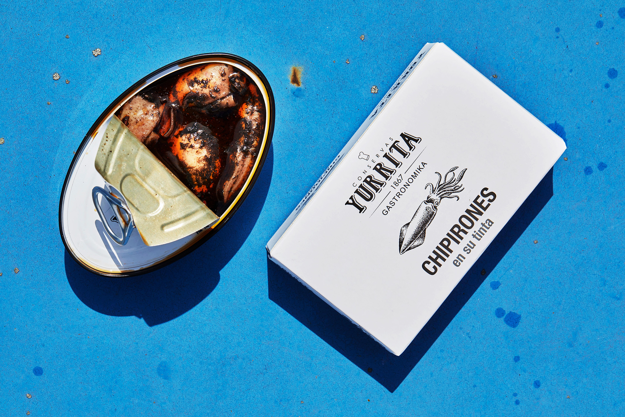 x Yurrita Chipirones i eget bläck 111 g