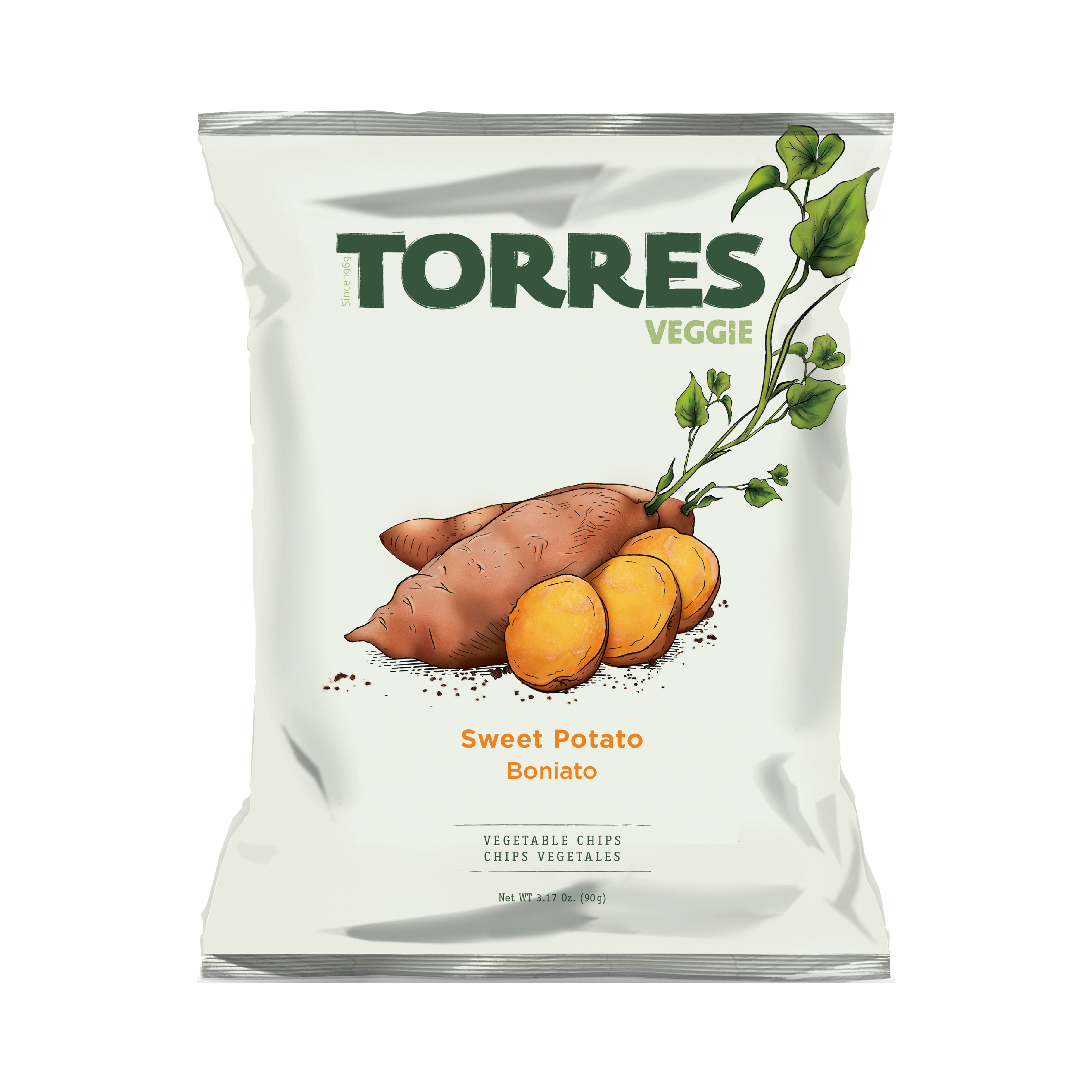x Chips av sötpotatis 90g x Chips av sötpotatis 90g