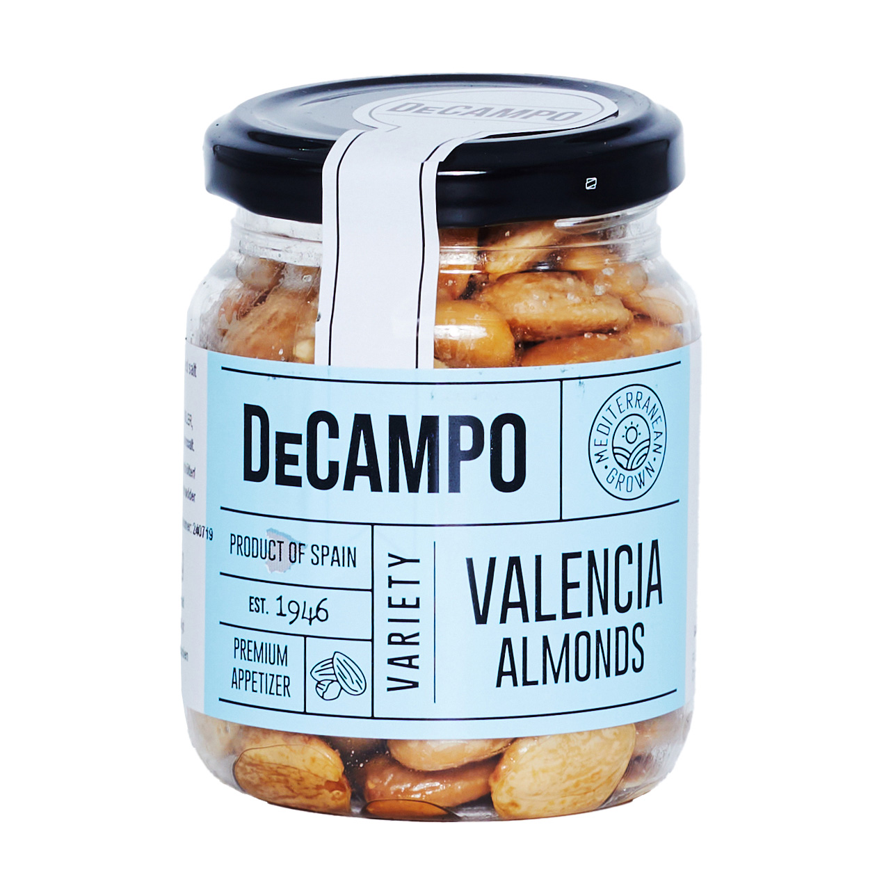 Valenciamandel saltad 125 g