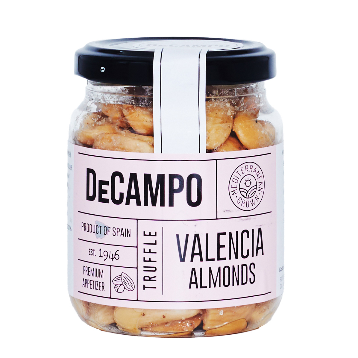 Valenciamandel med tryffel 125 g Valenciamandel med tryffel 125 g