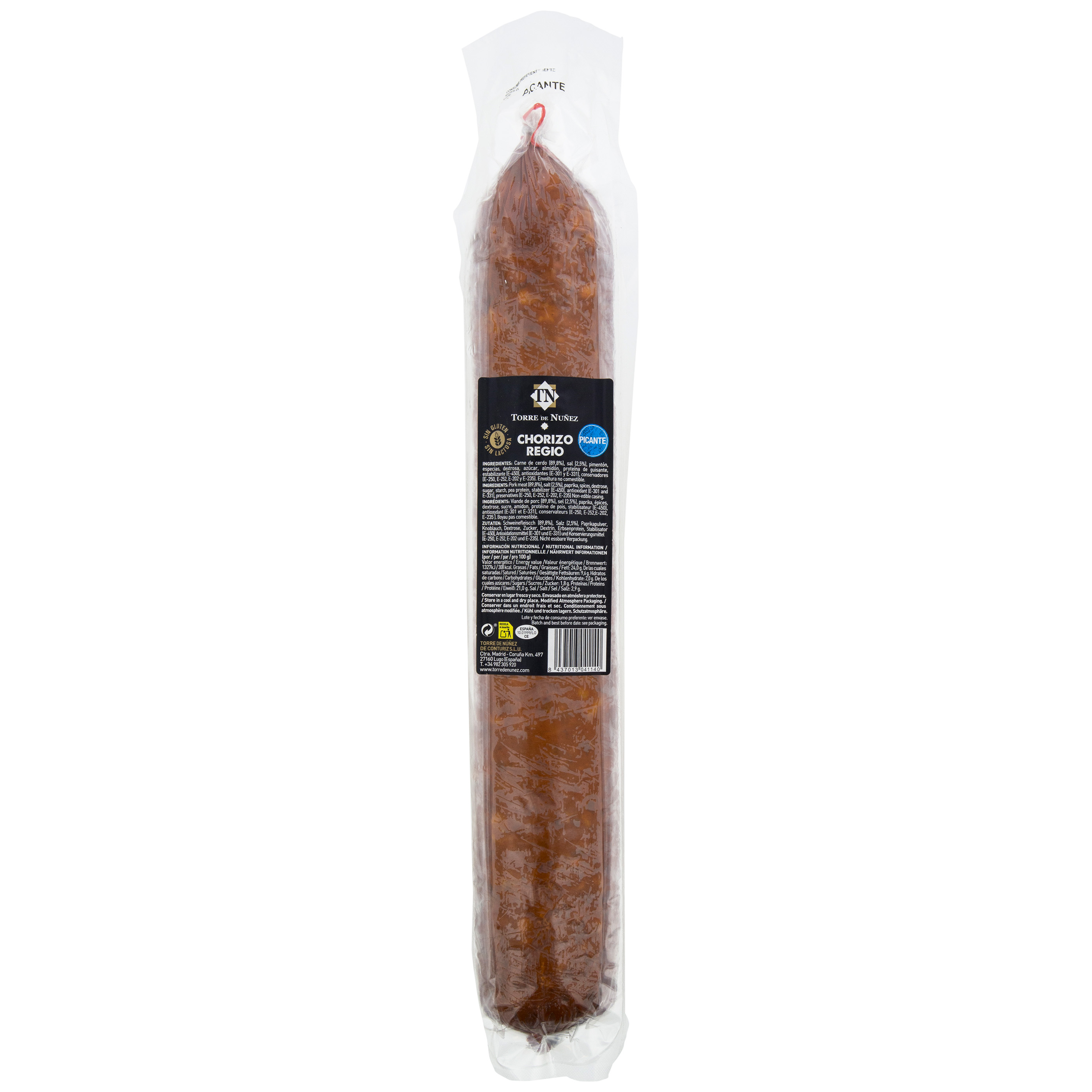 Chorizo Regio picante 1,5 kg