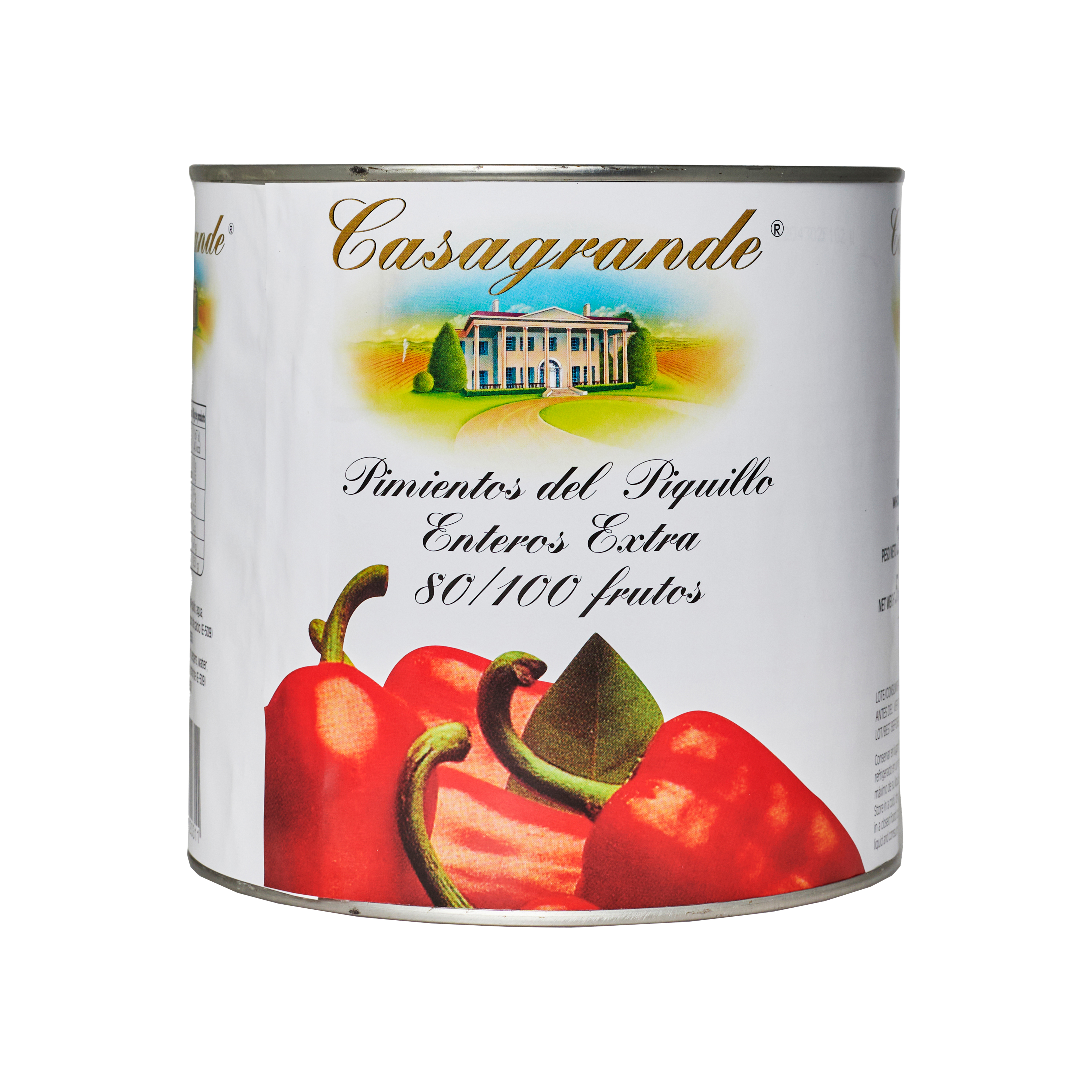 Grillad piquillopaprika, hel 2,5 L Grillad piquillopaprika, hel 2,5 L