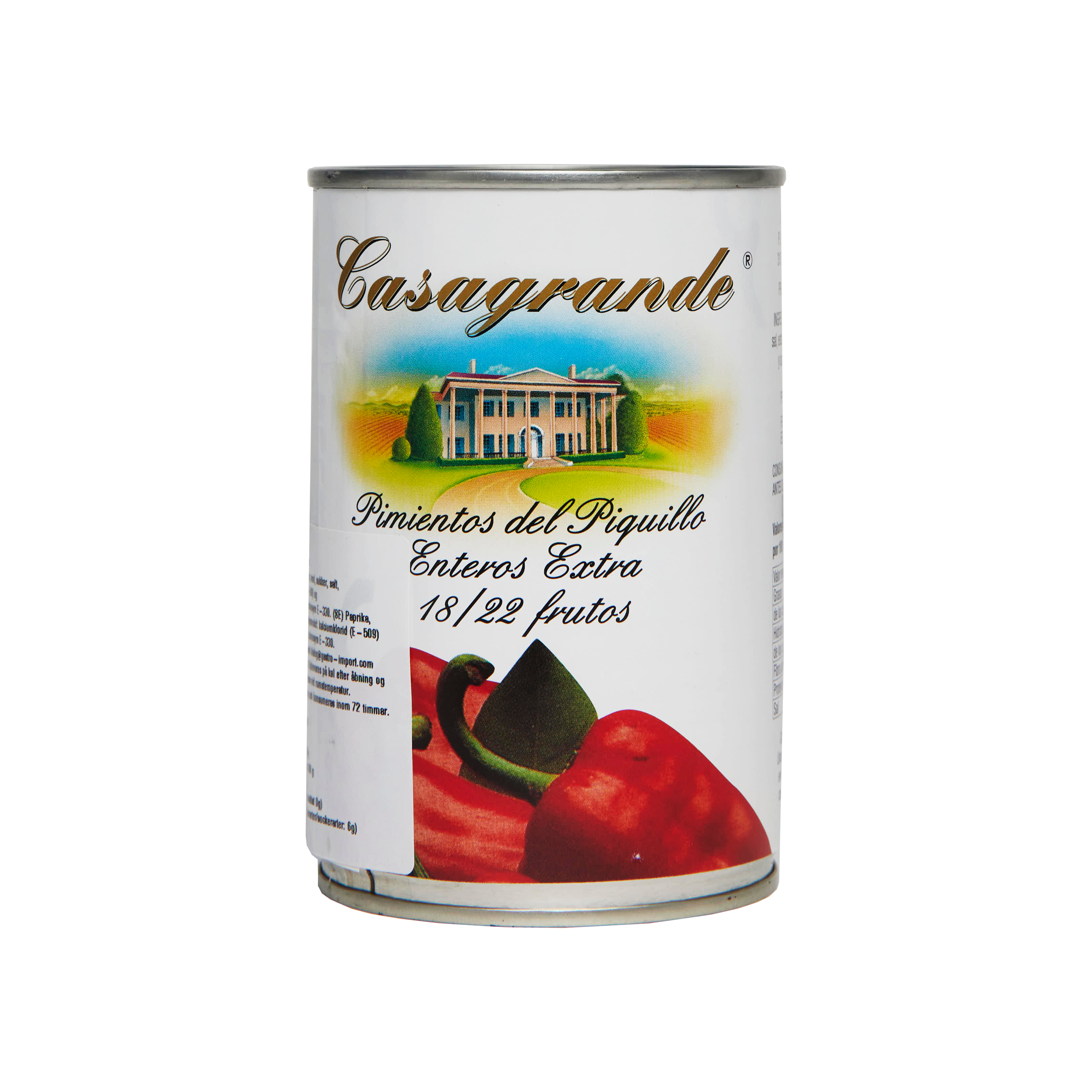 Grillad piquillopaprika, hel 390 g Grillad piquillopaprika, hel 390 g