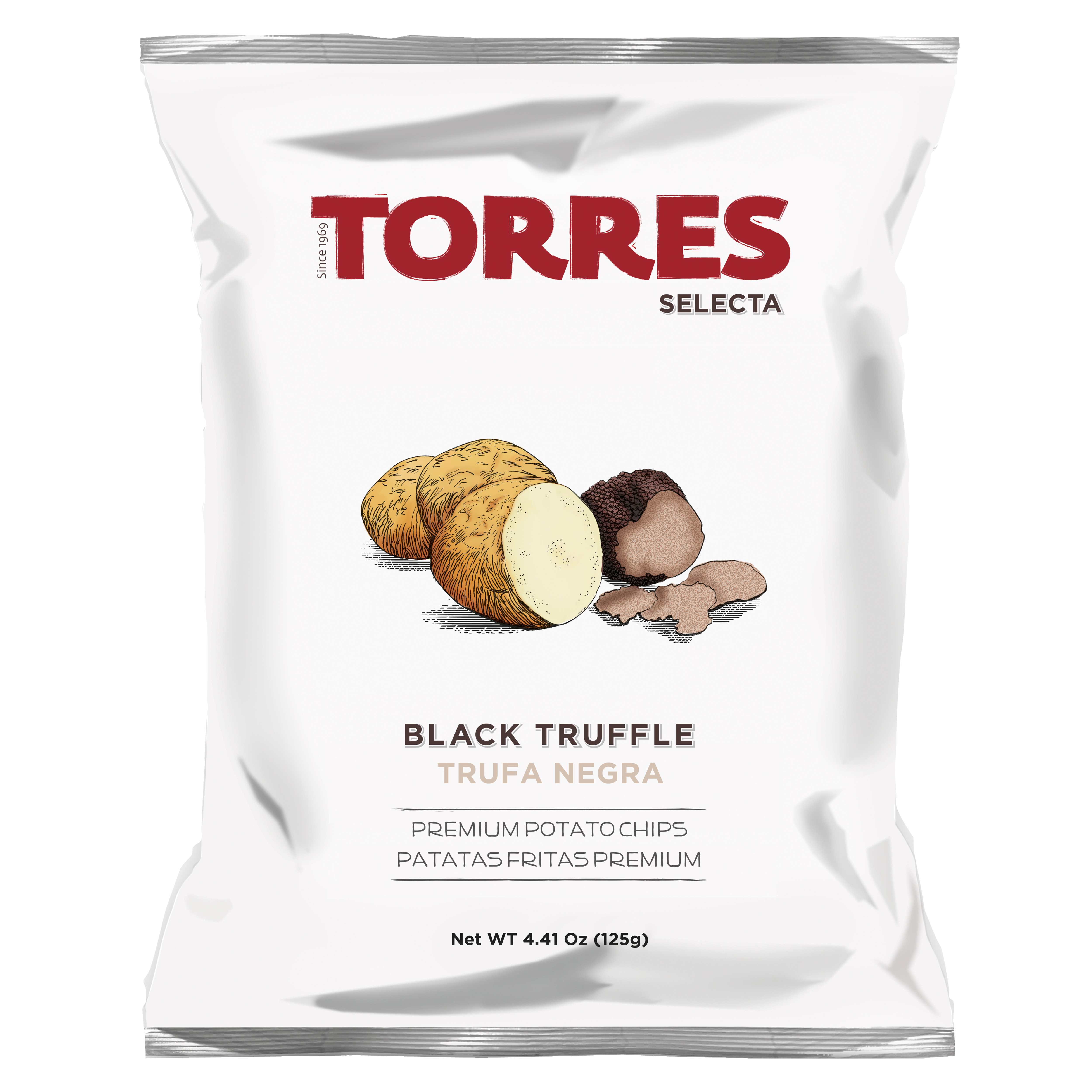 Chips svart tryffel, 125g