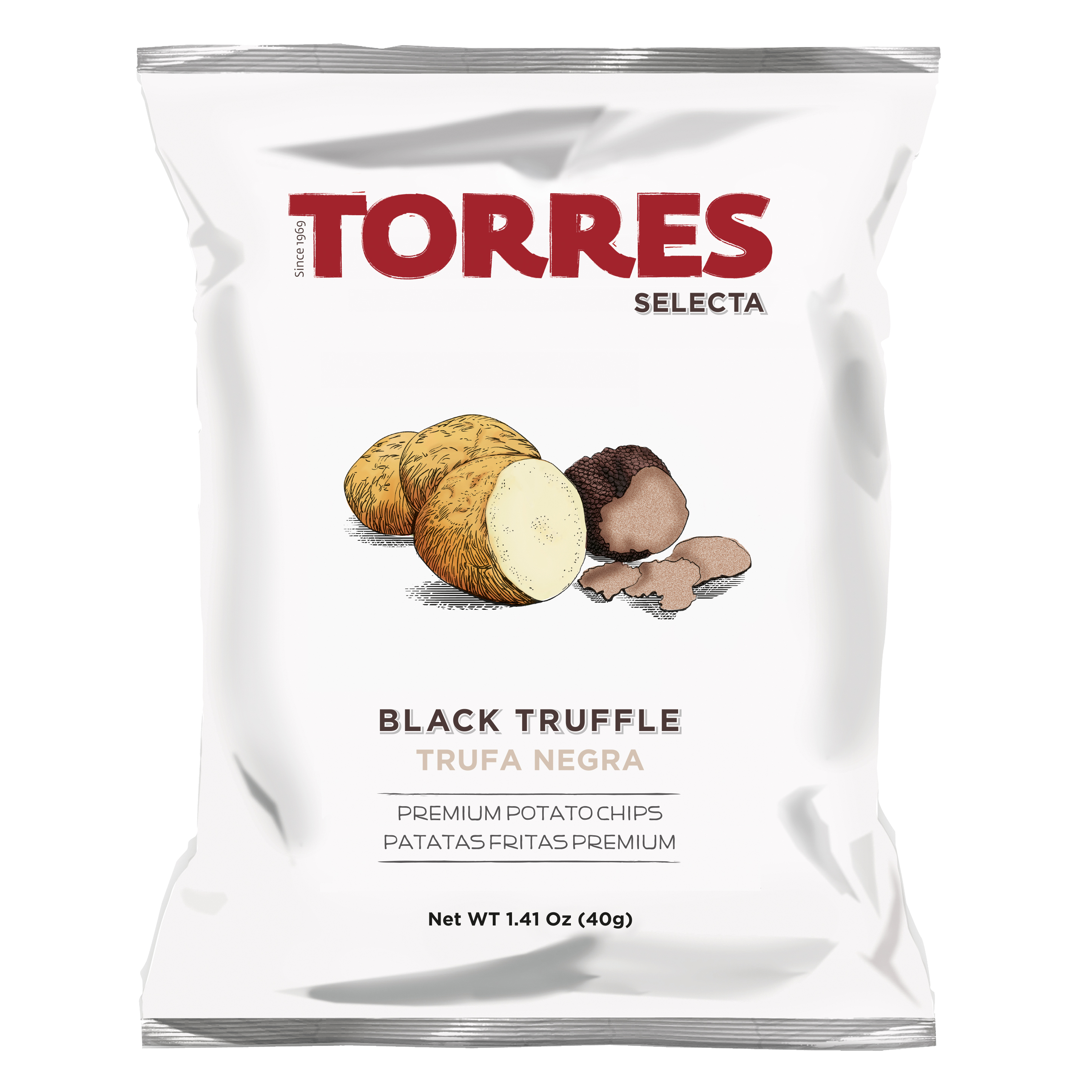 Chips svart tryffel 40g