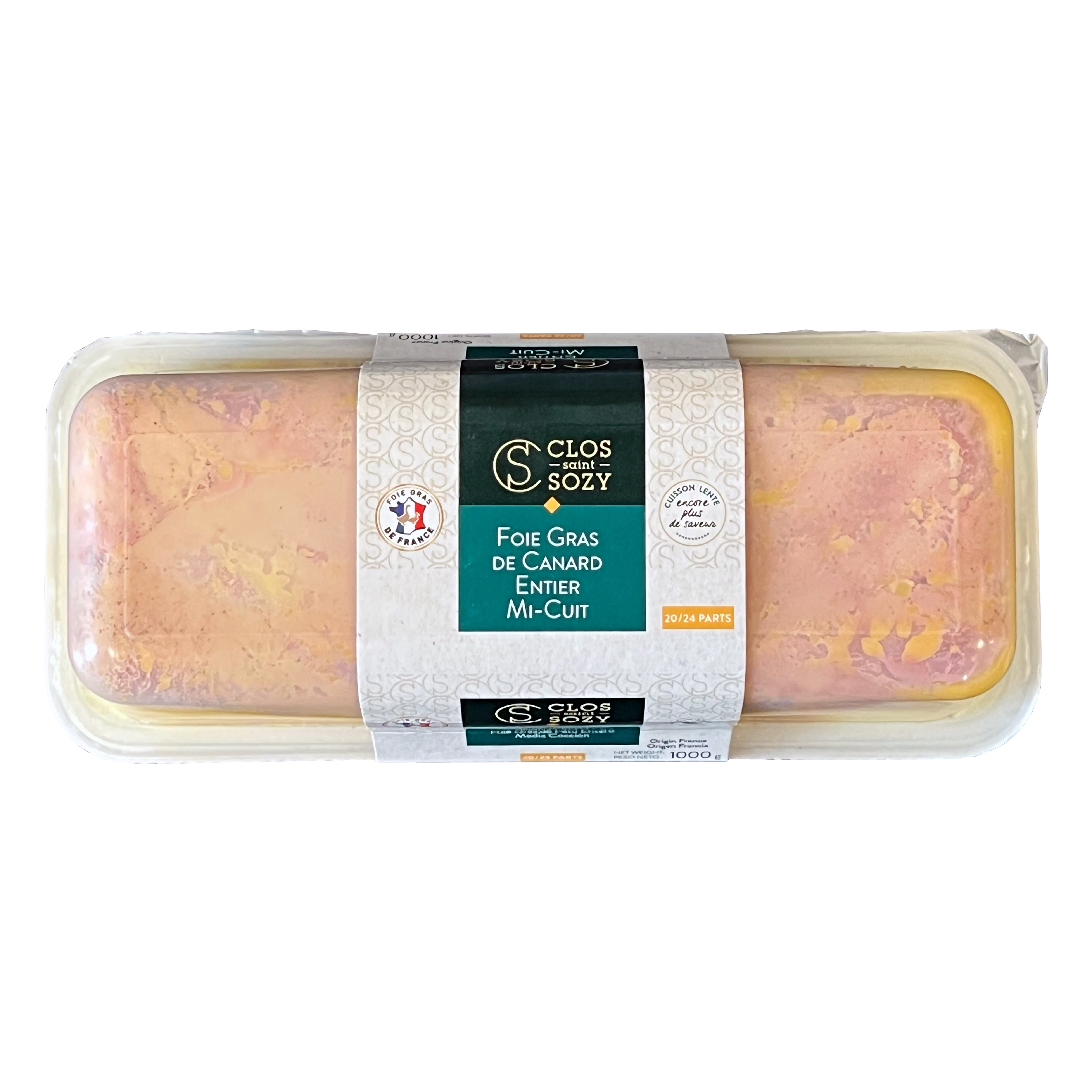 Foie gras av anka, Entier 1 kg Foie gras av anka, Entier 1 kg