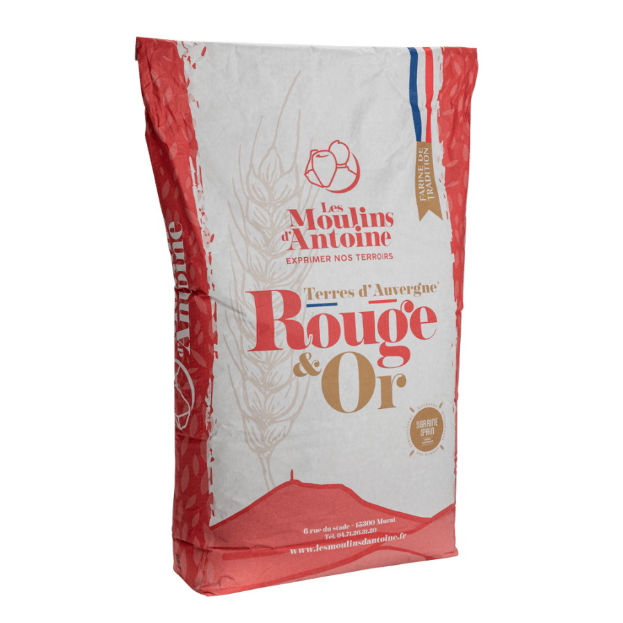 Vetemjöl T65 Terres d'Auvergne Rouge & Or 25 kg