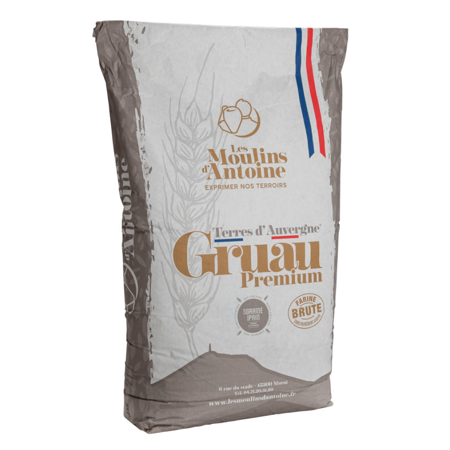 Vetemjöl T55 Gruau Premium 25 kg