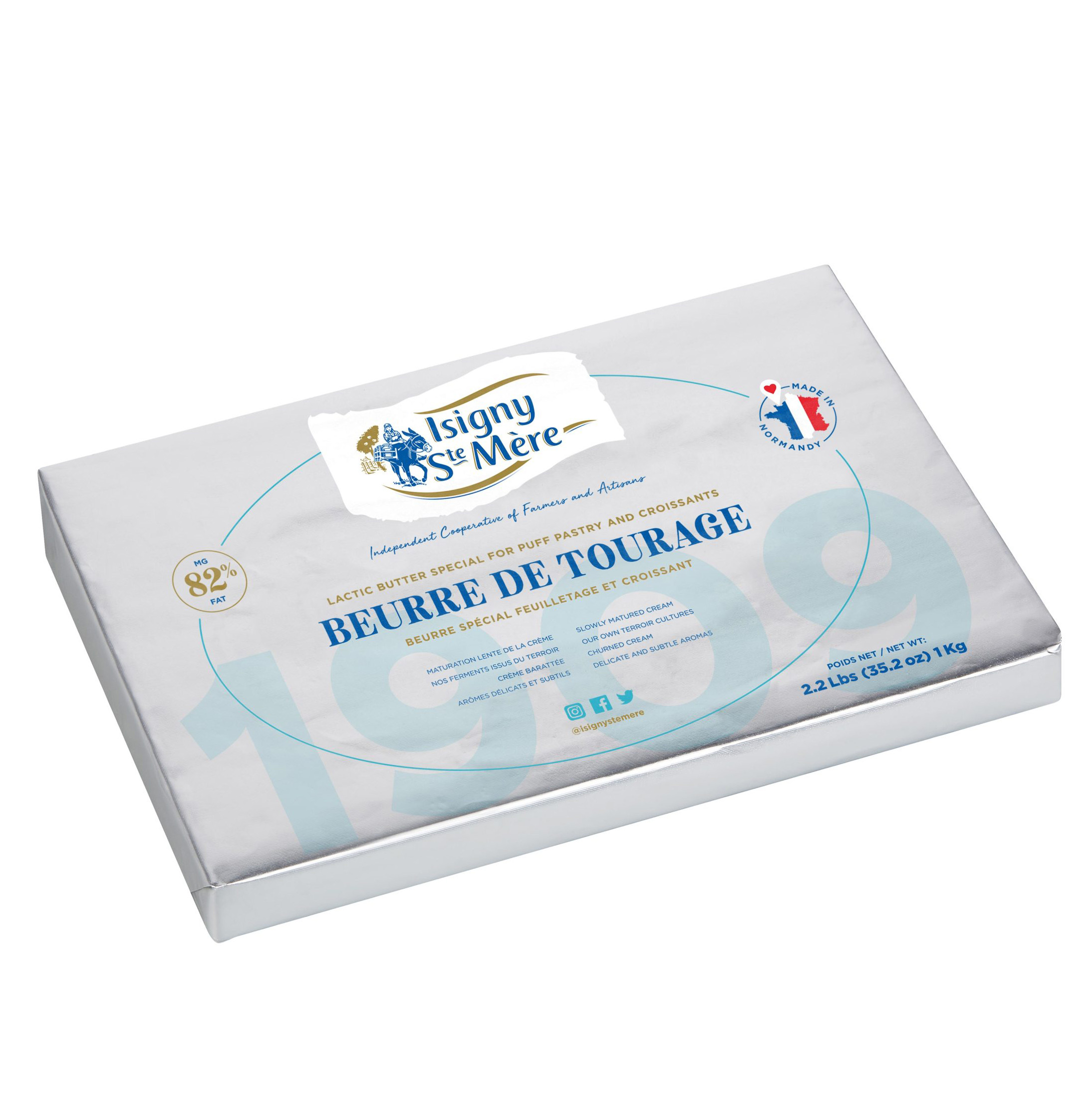 Beurre de Tourage, Isigny 1 kg