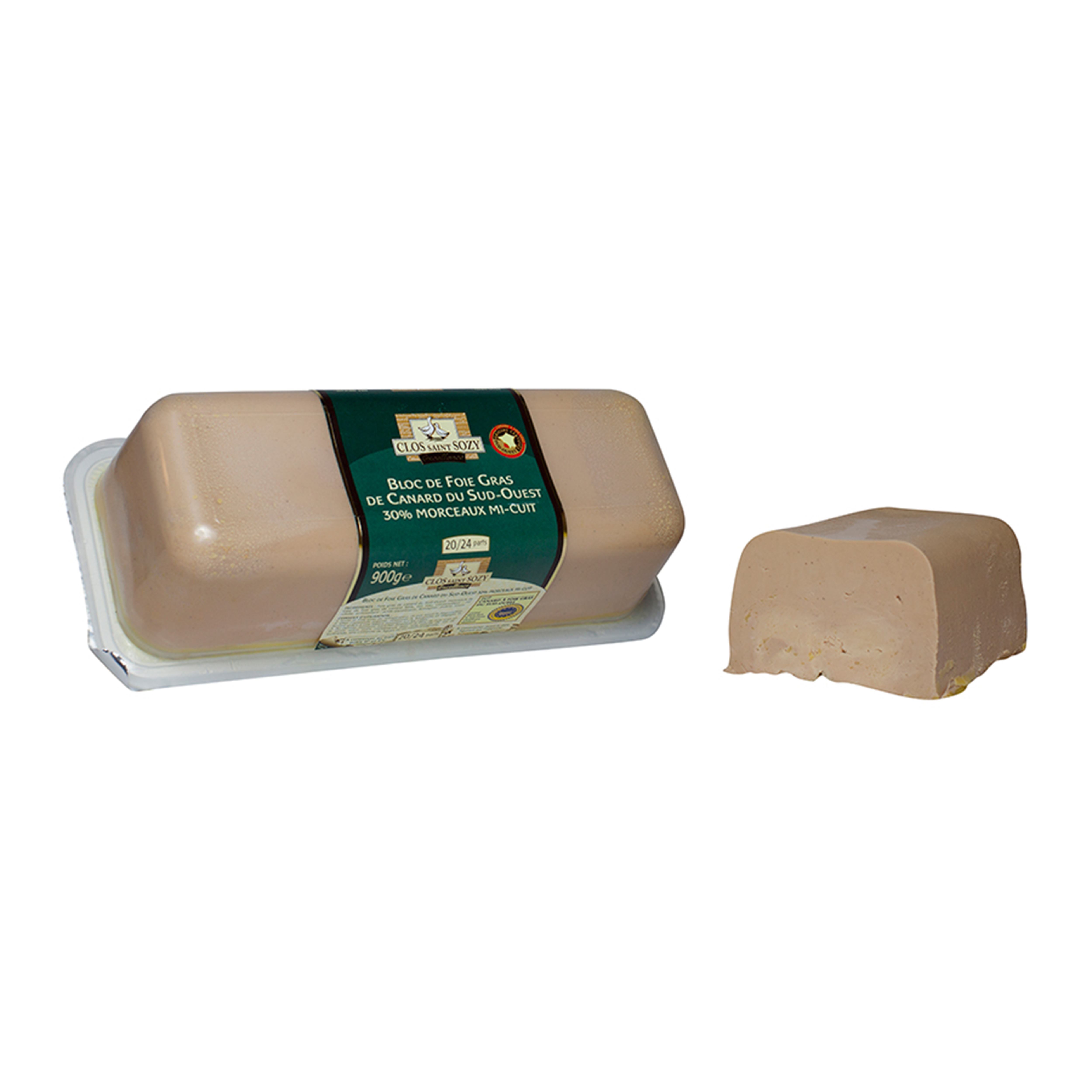 Foie Gras de Canard bloc 930g