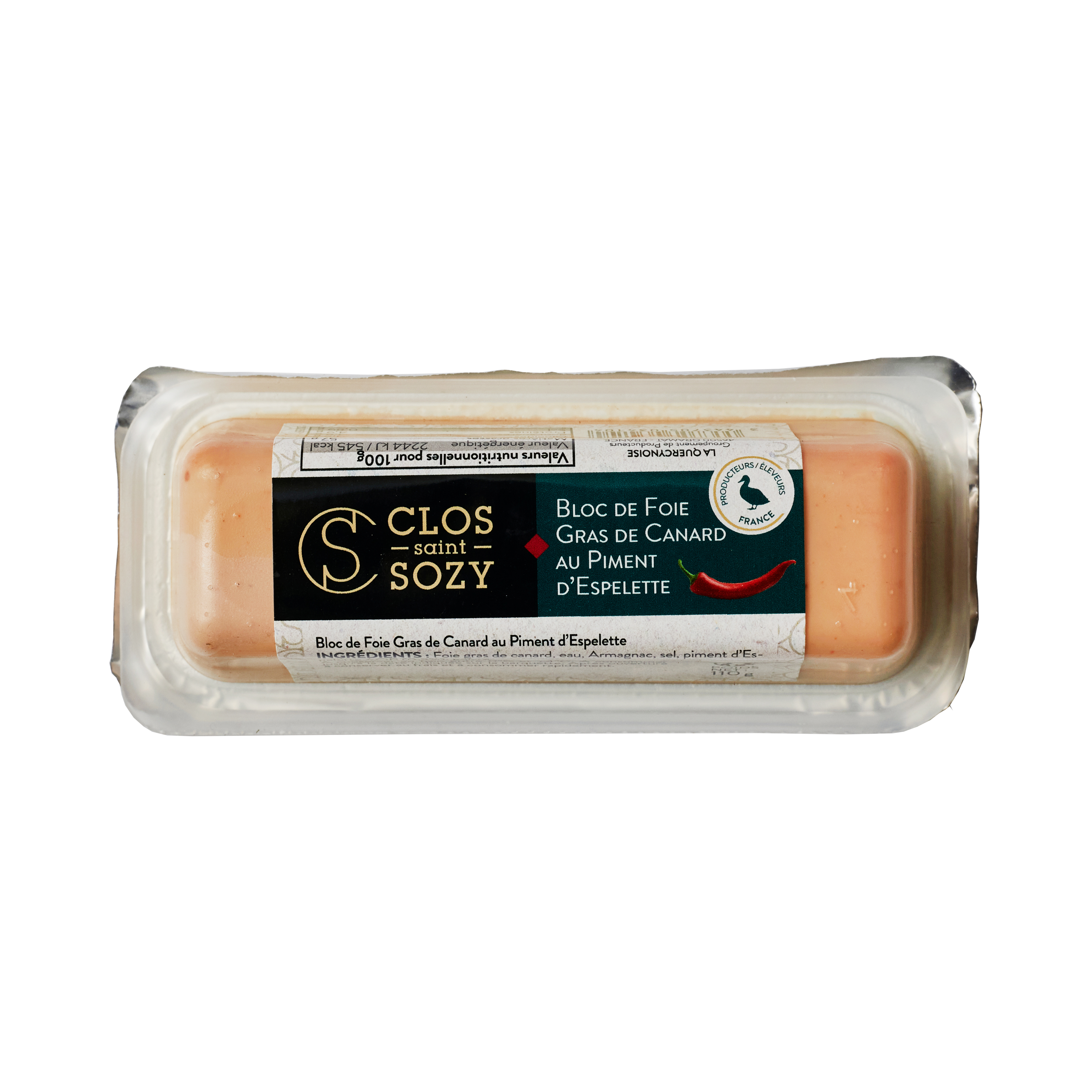 x Foie gras m. Espelette 110 g