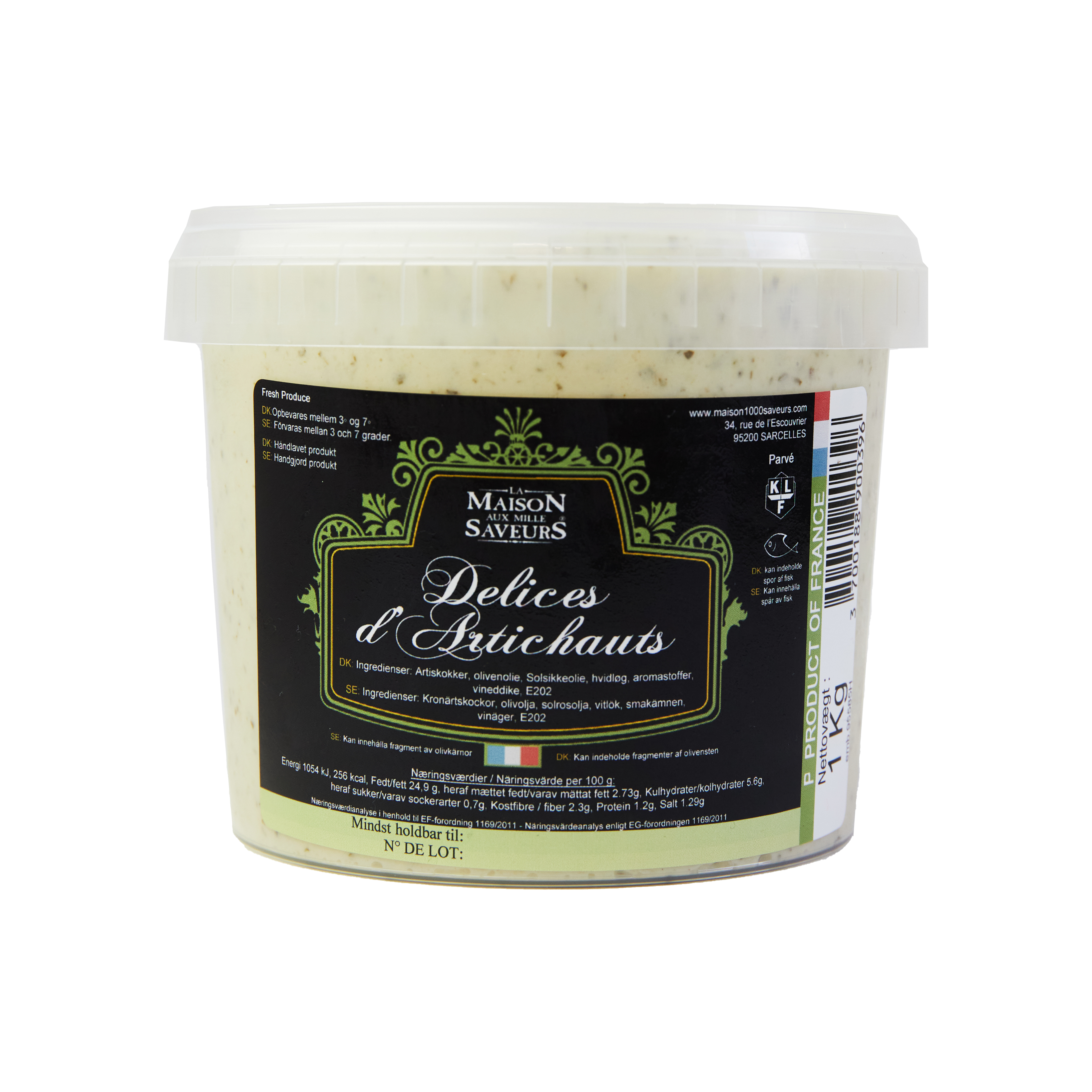 Tapenade kronärtskocka 1 kg