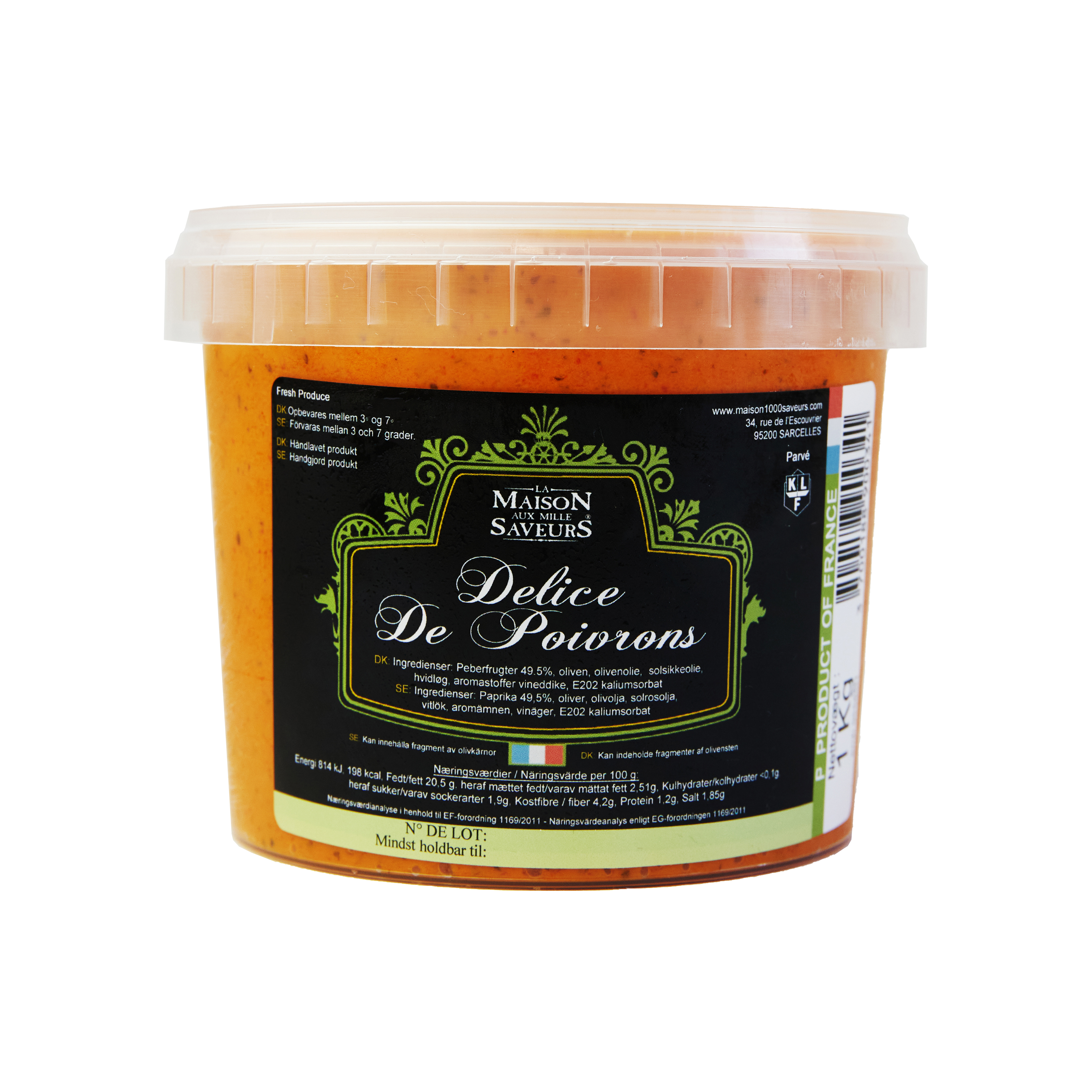 Paprika olivade 1 kg