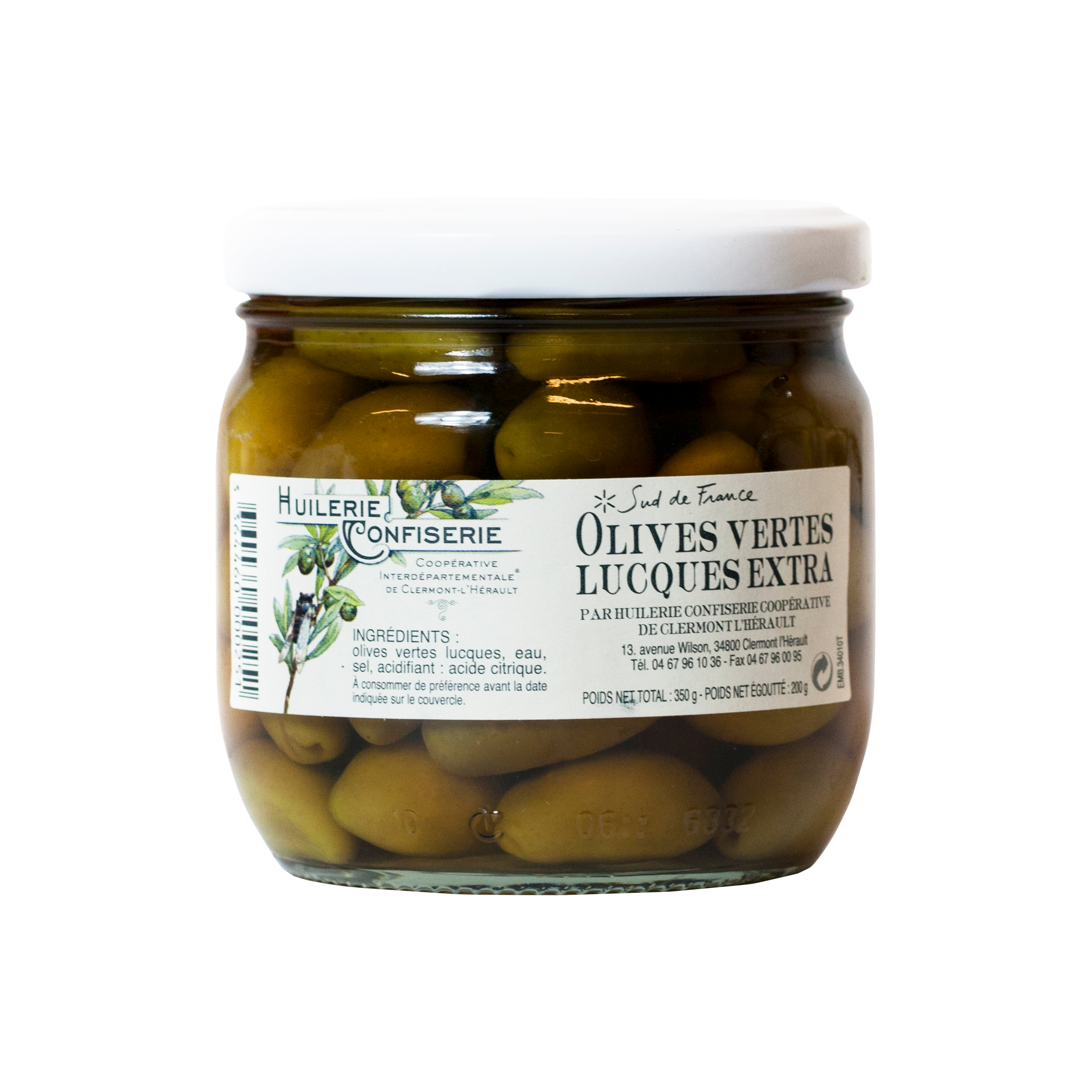 Oliver gröna Lucques 350 g