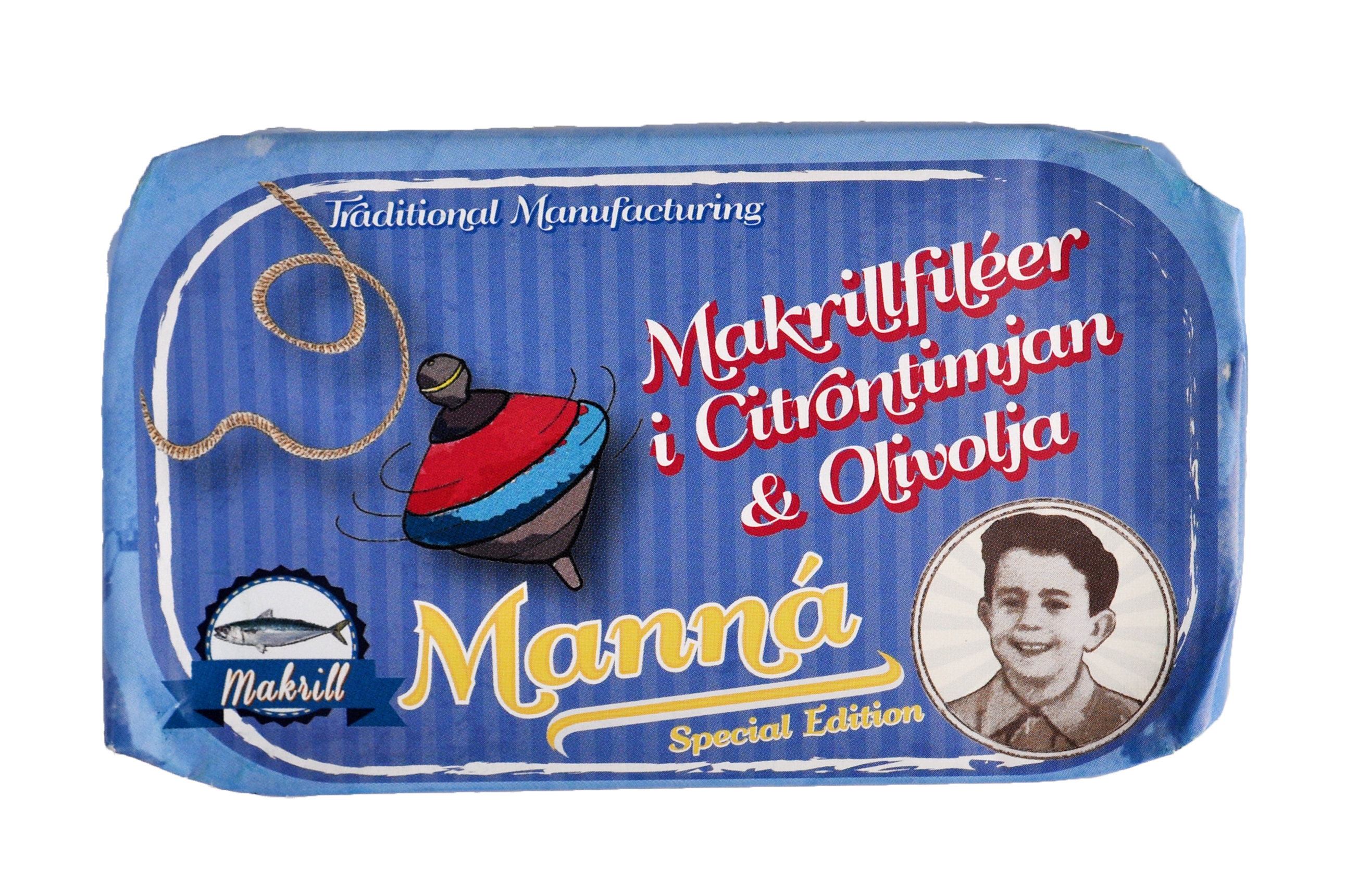 Makrillfiléer, citrontimjan, 120g