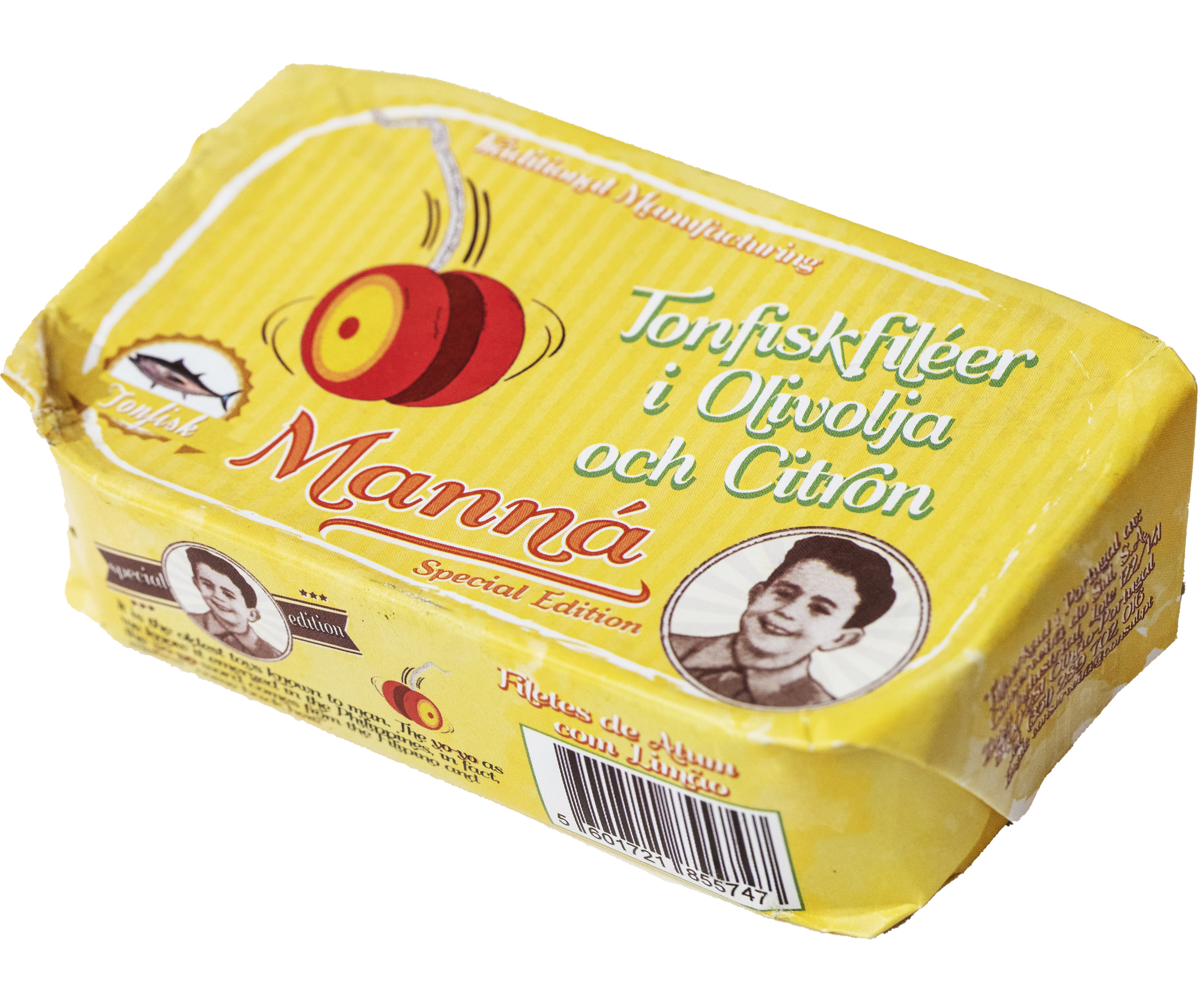 Tonfiskfilé i olivolja med citron, 120 g Tonfiskfilé i olivolja med citron, 120 g