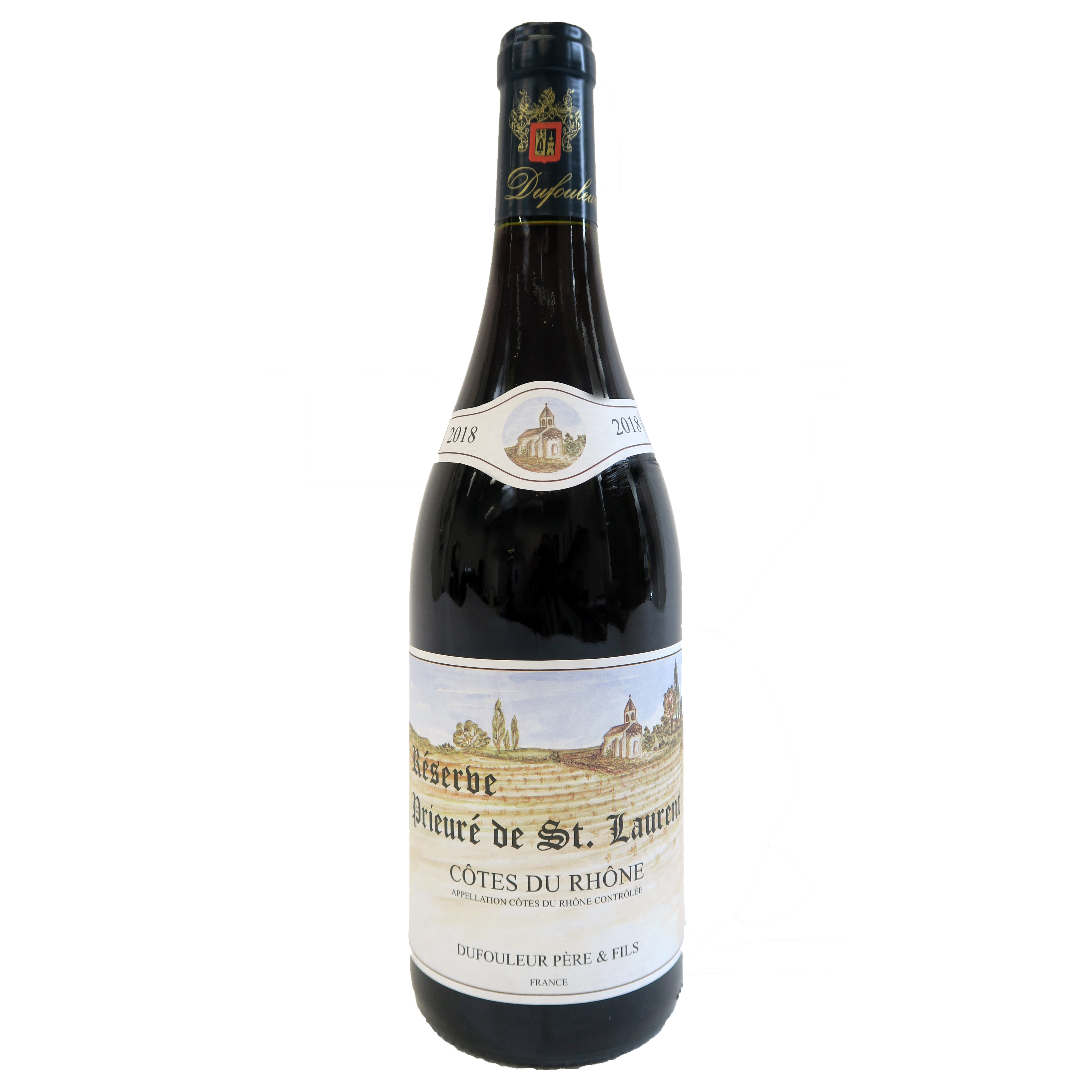 Rés Prieuré de St Laurent Côtes du Rhône 2022