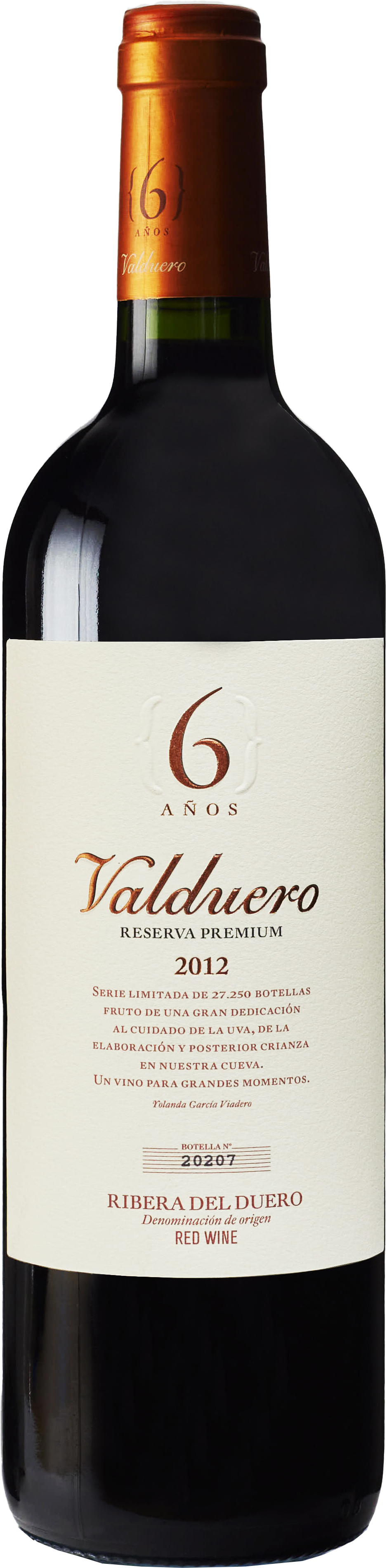 Bodegas Valduero 6 Años 2015 Bodegas Valduero 6 Años 2015